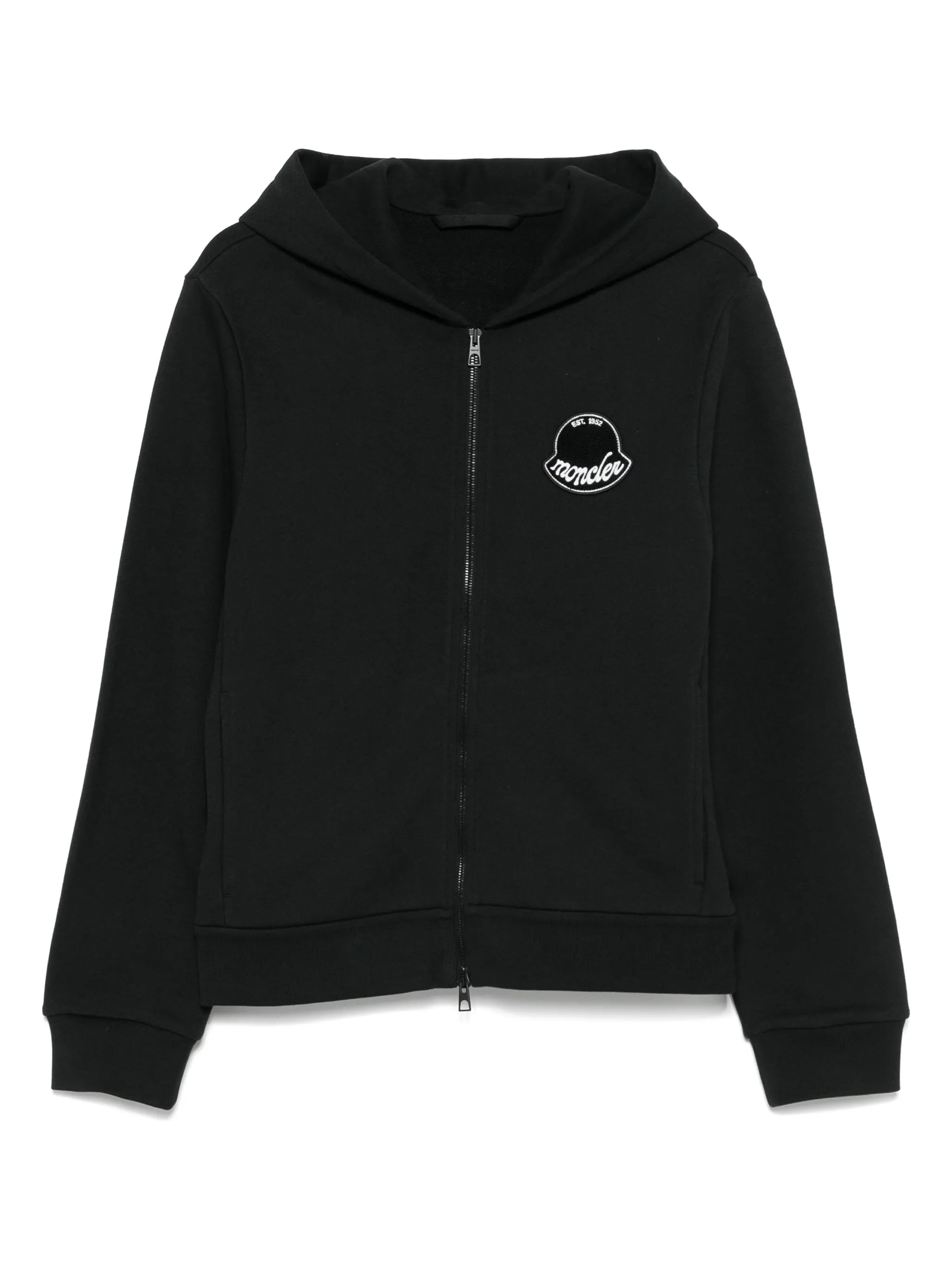 zip-up cardigan