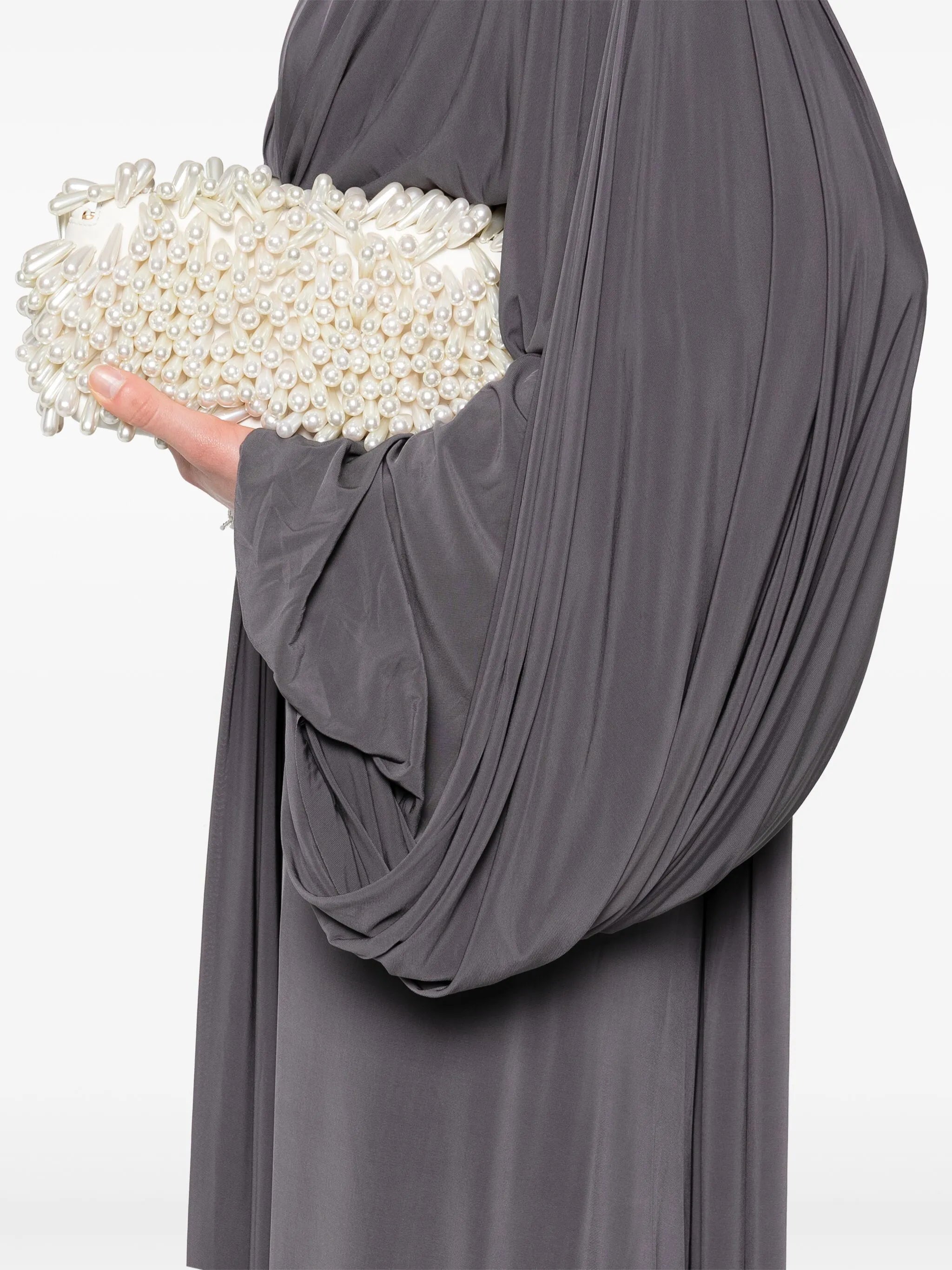 Sculptured Torso maxi dress
