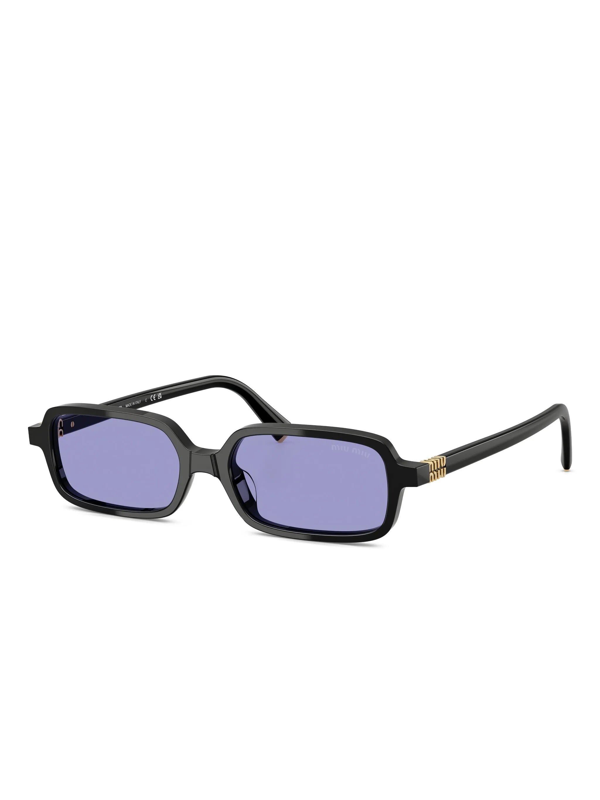 logo-lettering sunglasses