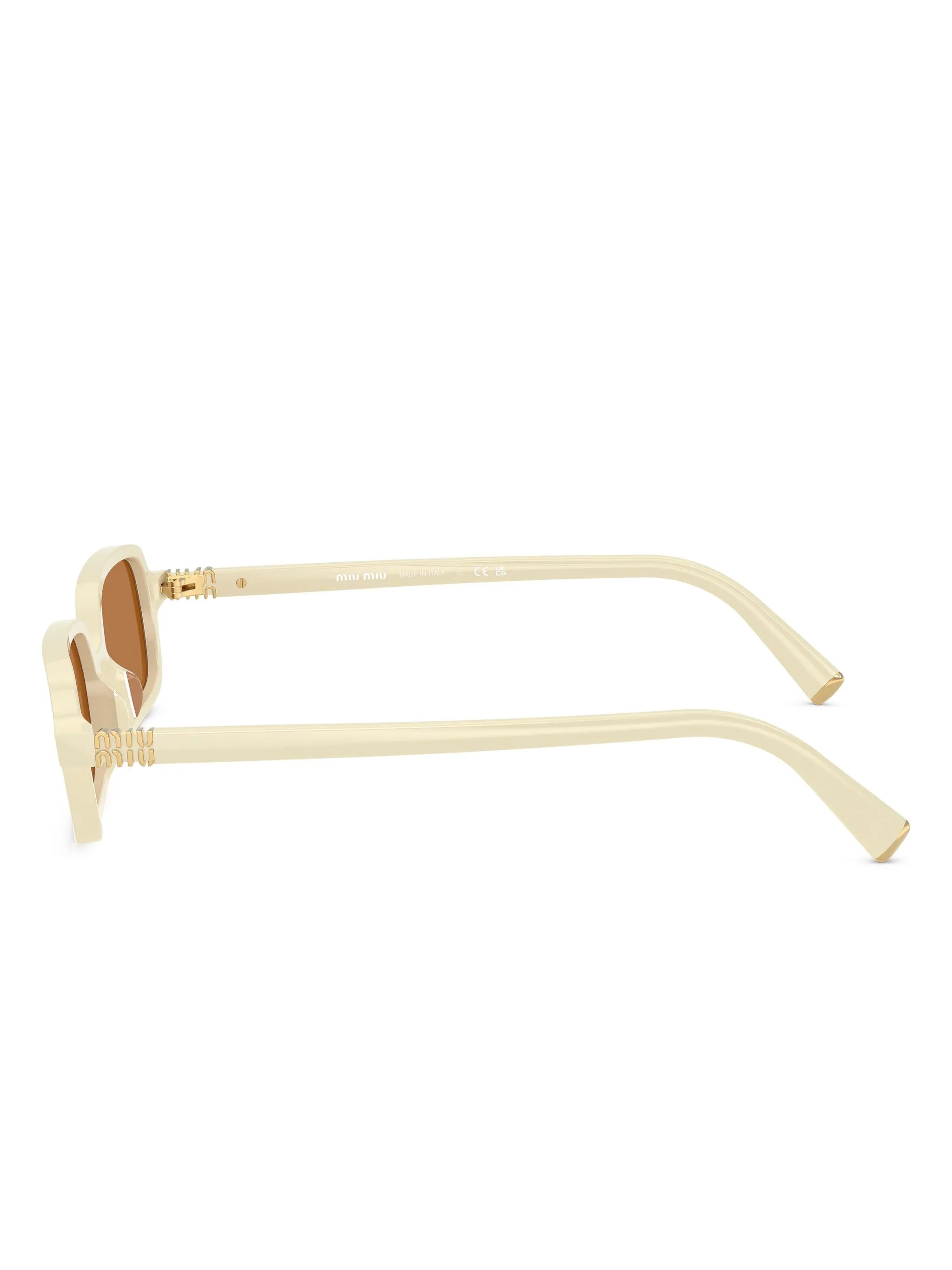 logo-lettering sunglasses
