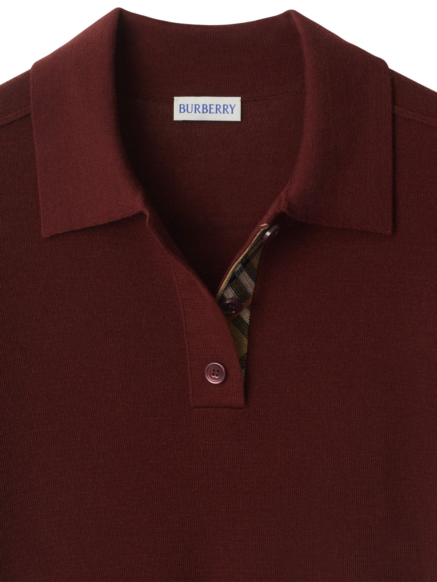 wool polo shirt