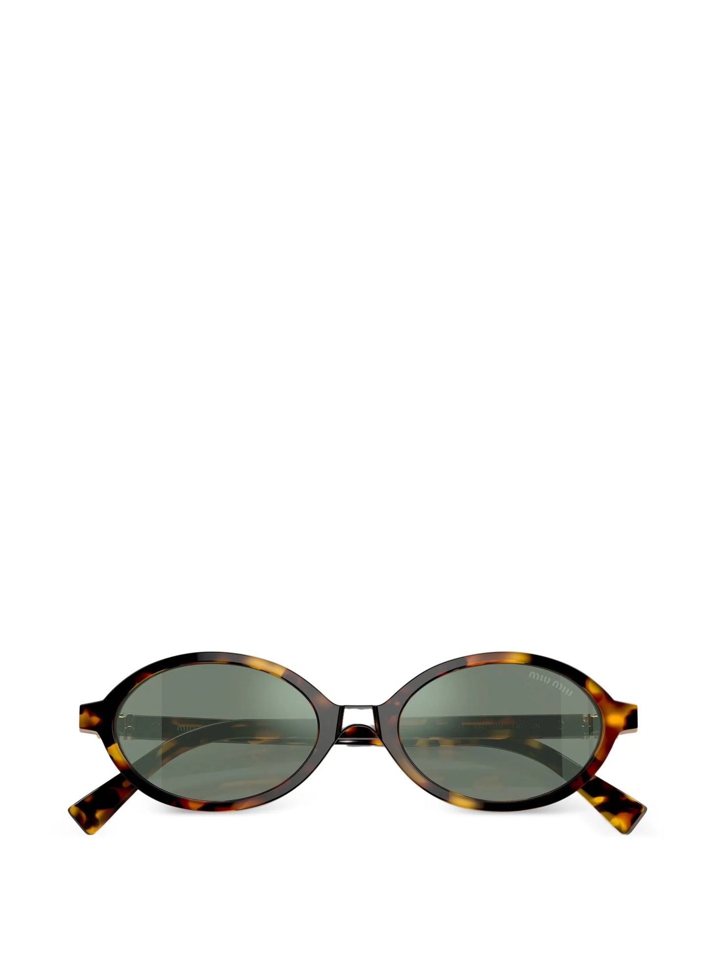 oval-frame sunglasses
