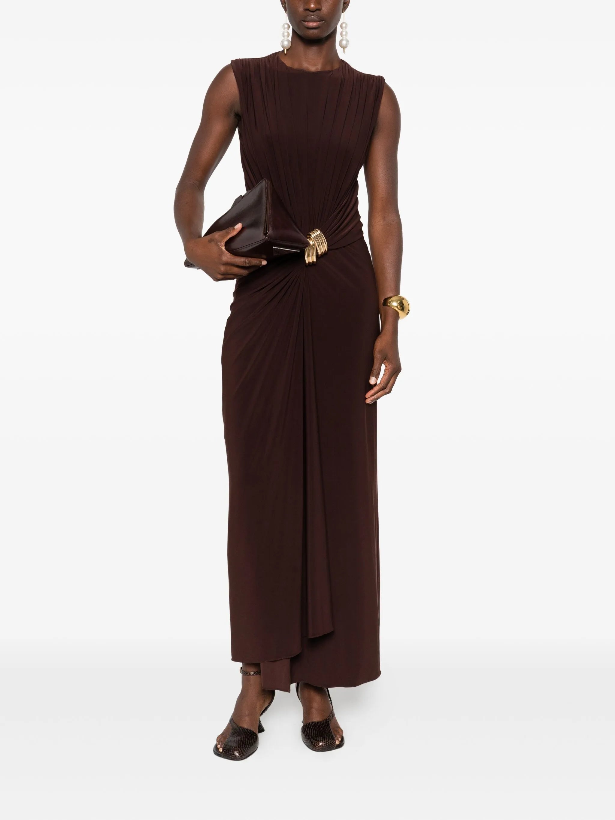 Serena V-neck dress