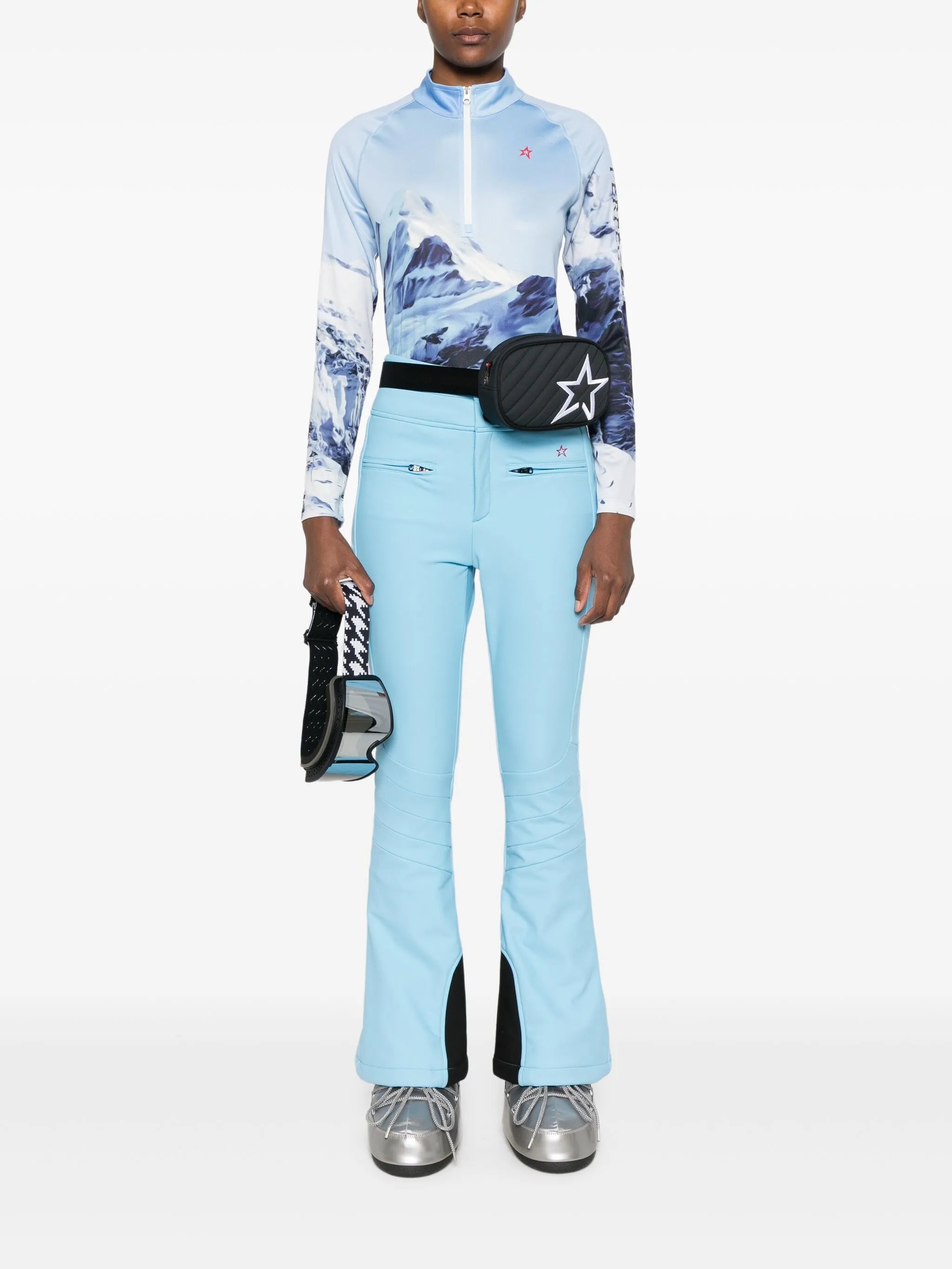 mountain-print top