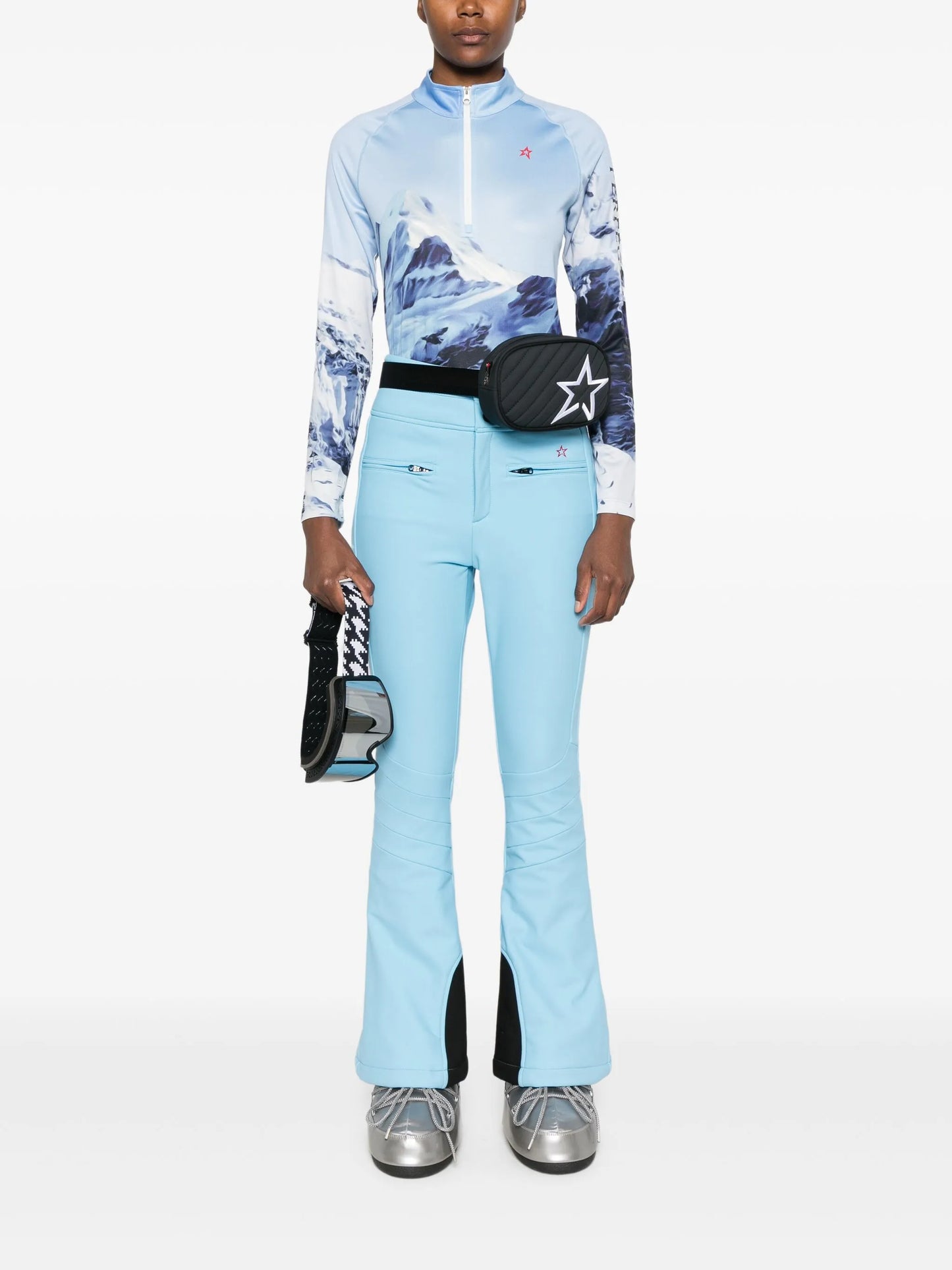 mountain-print top