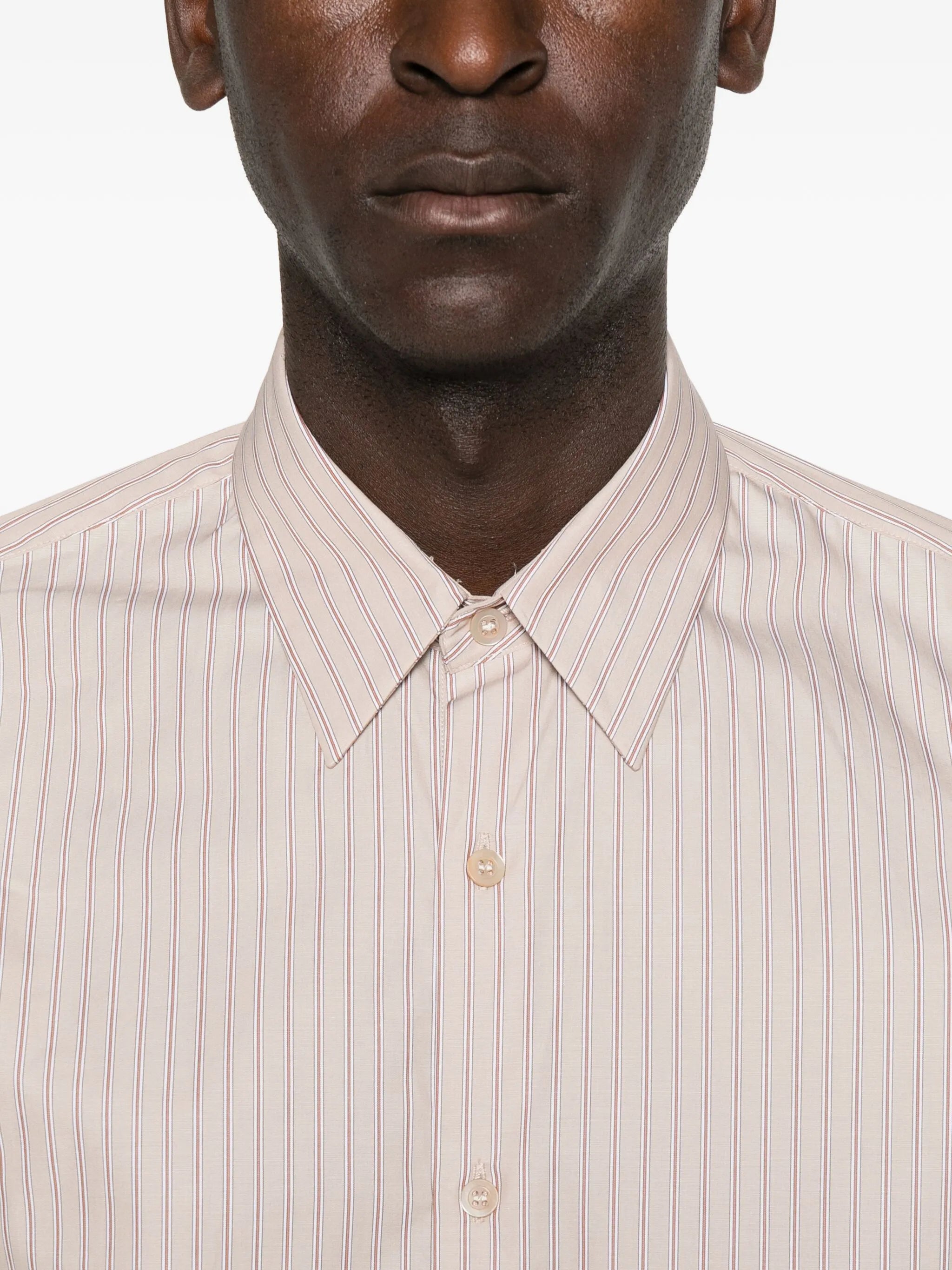 striped cotton shirt