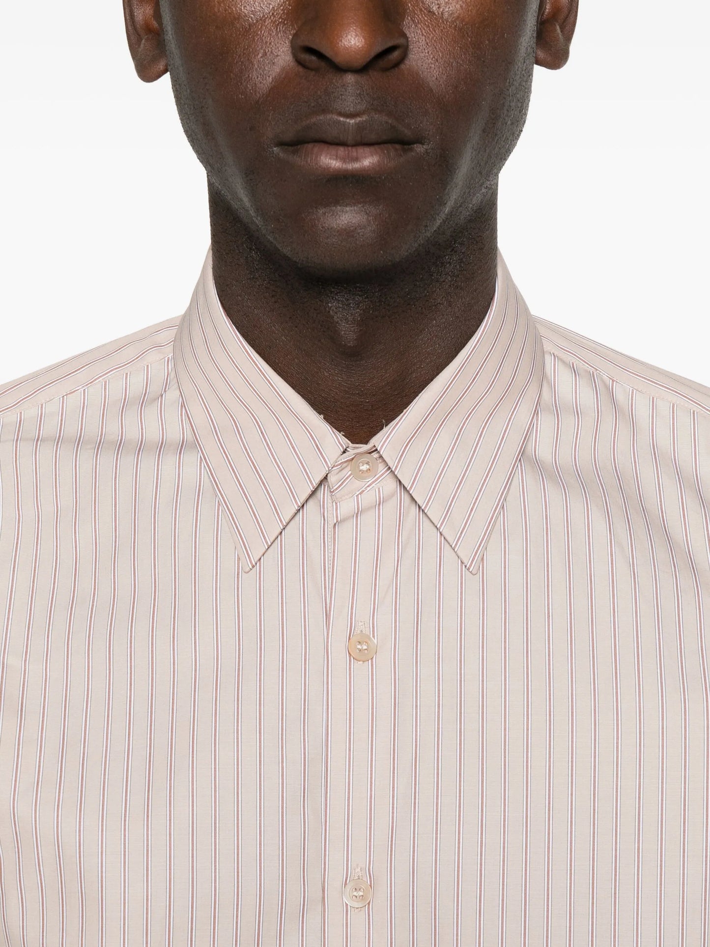 striped cotton shirt