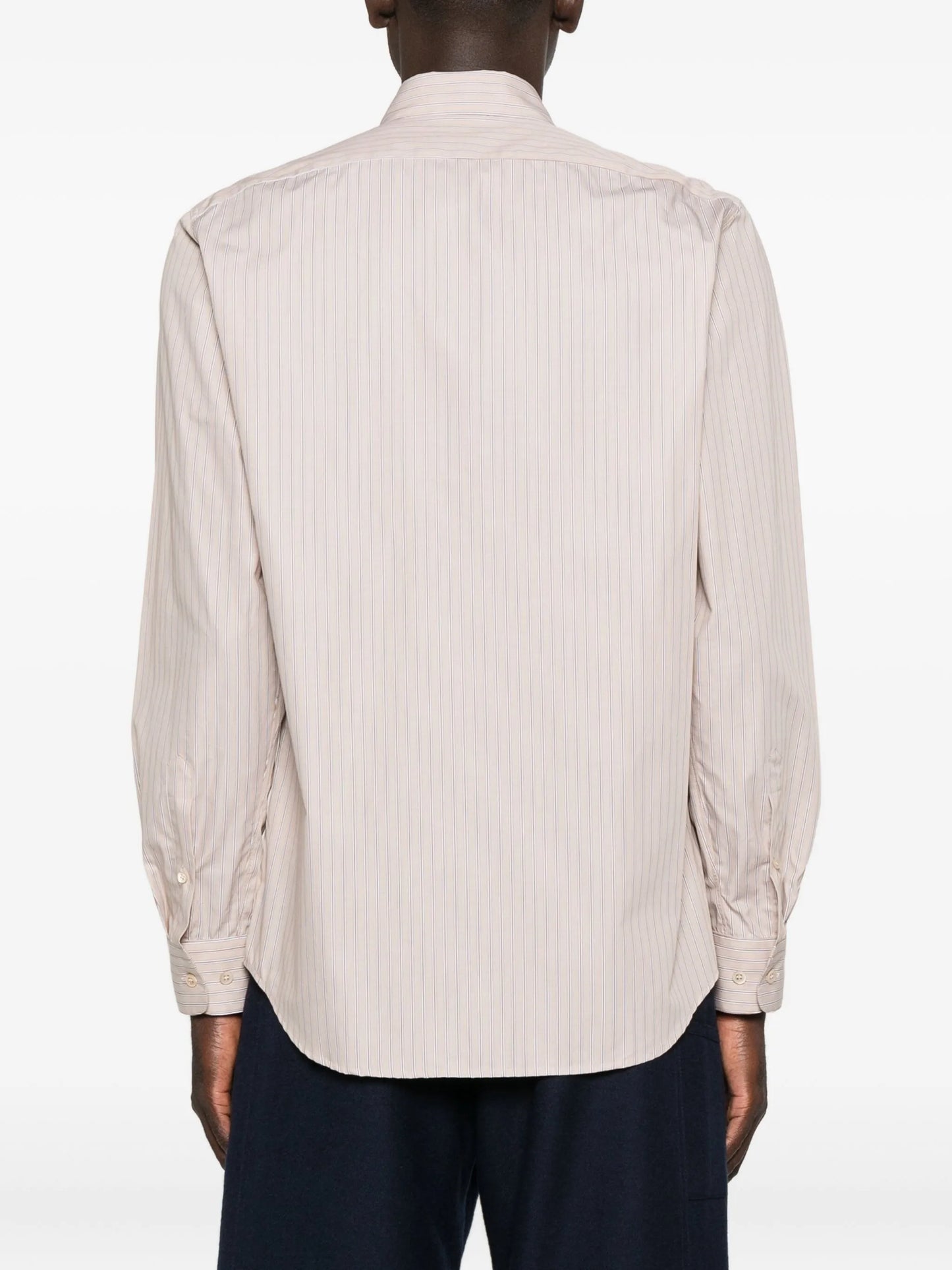 striped cotton shirt