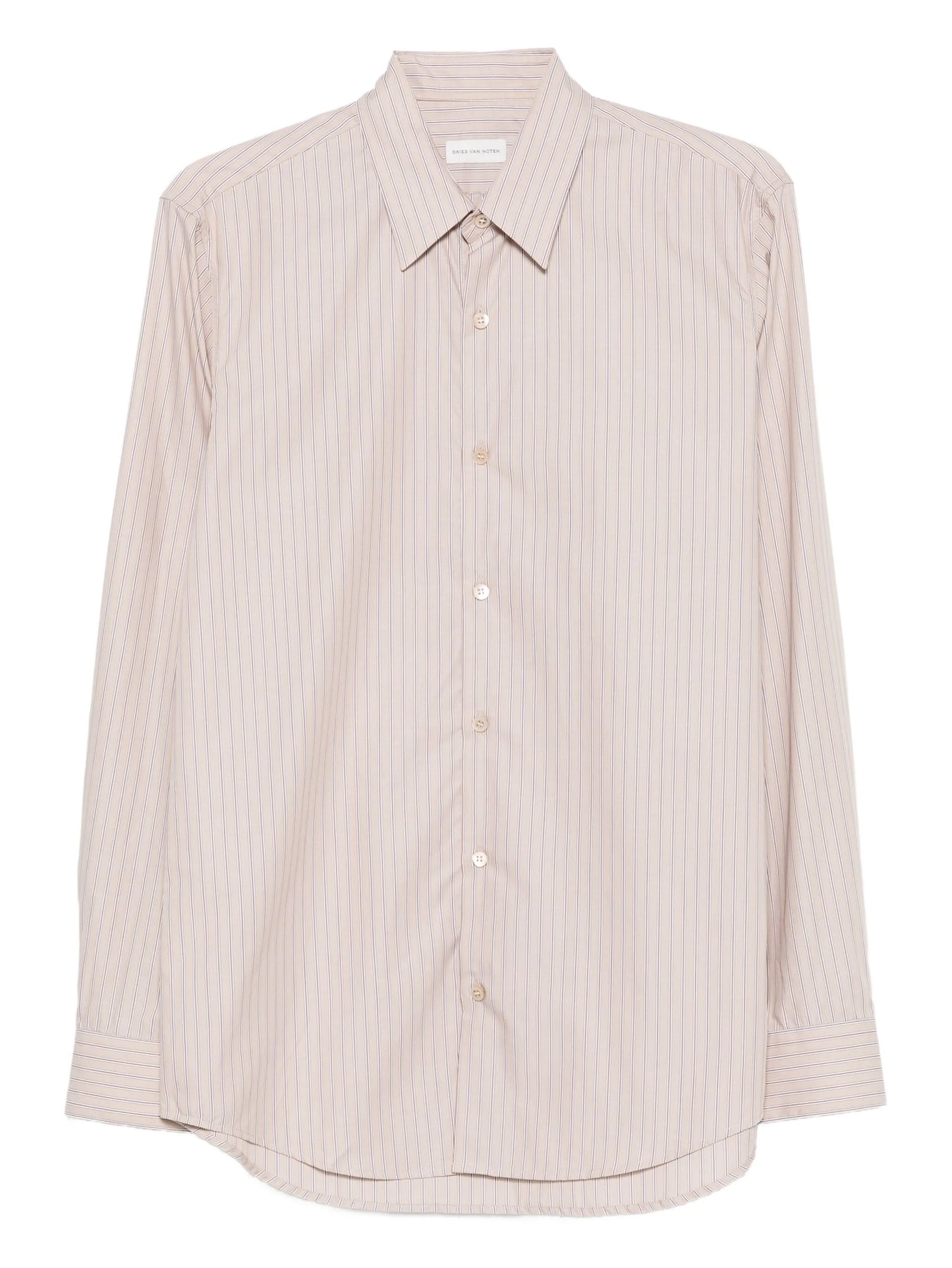striped cotton shirt