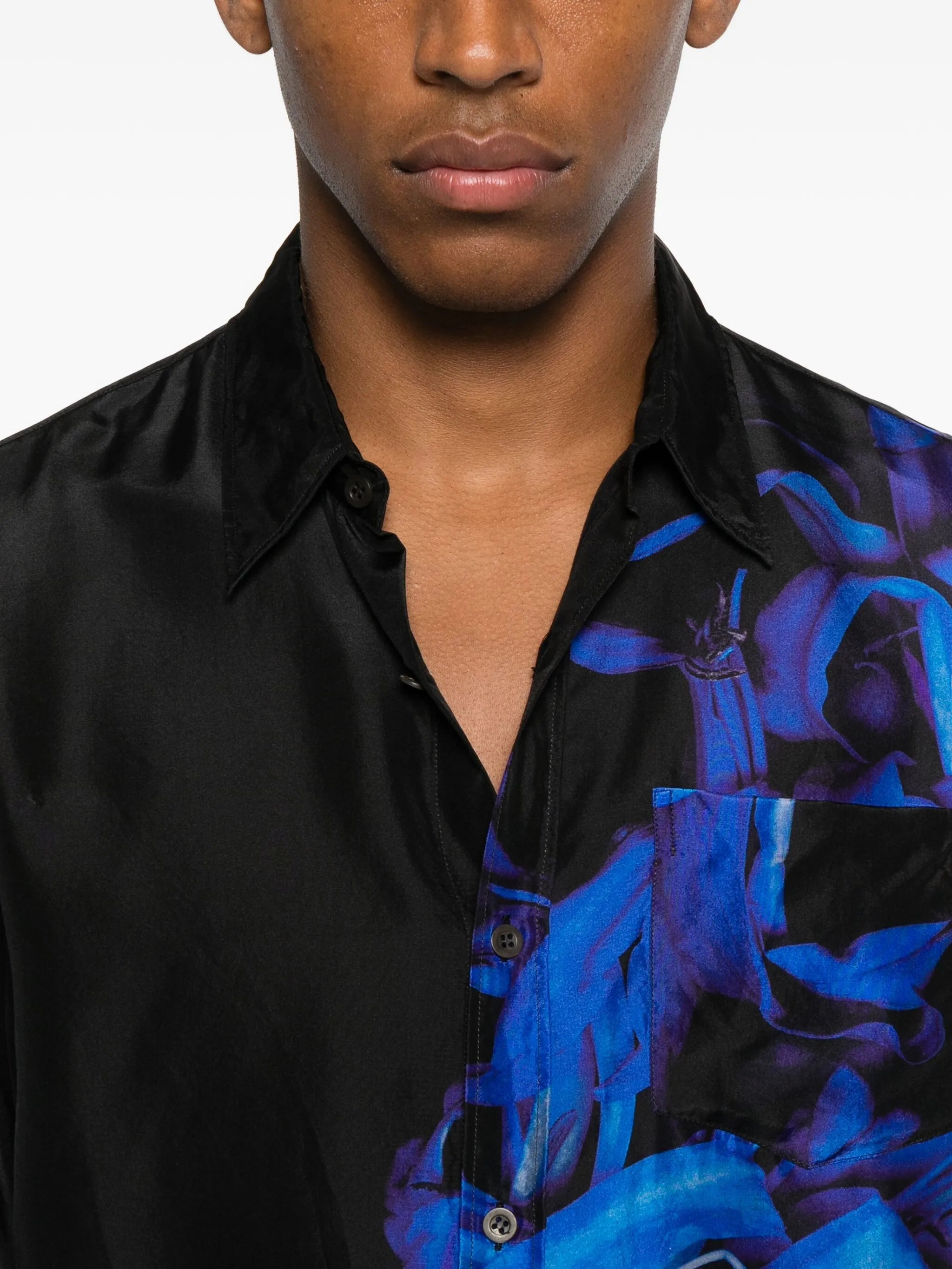 Nerine-print shirt