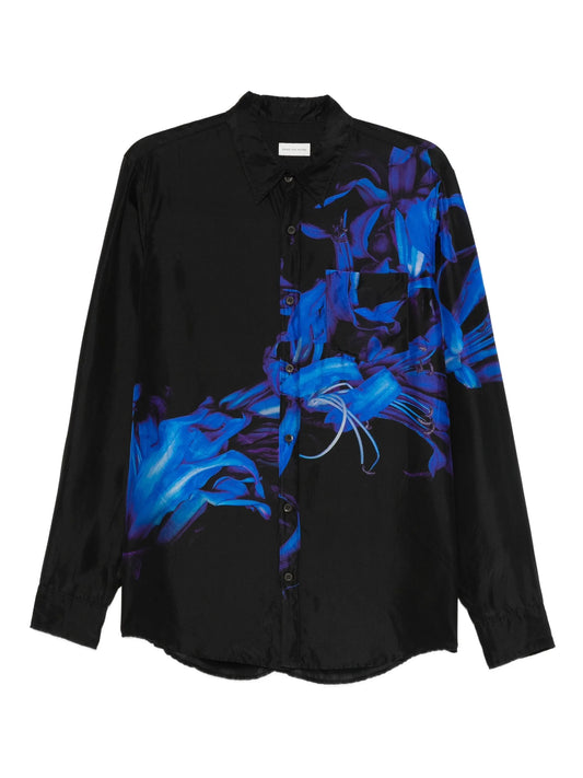 Nerine-print shirt
