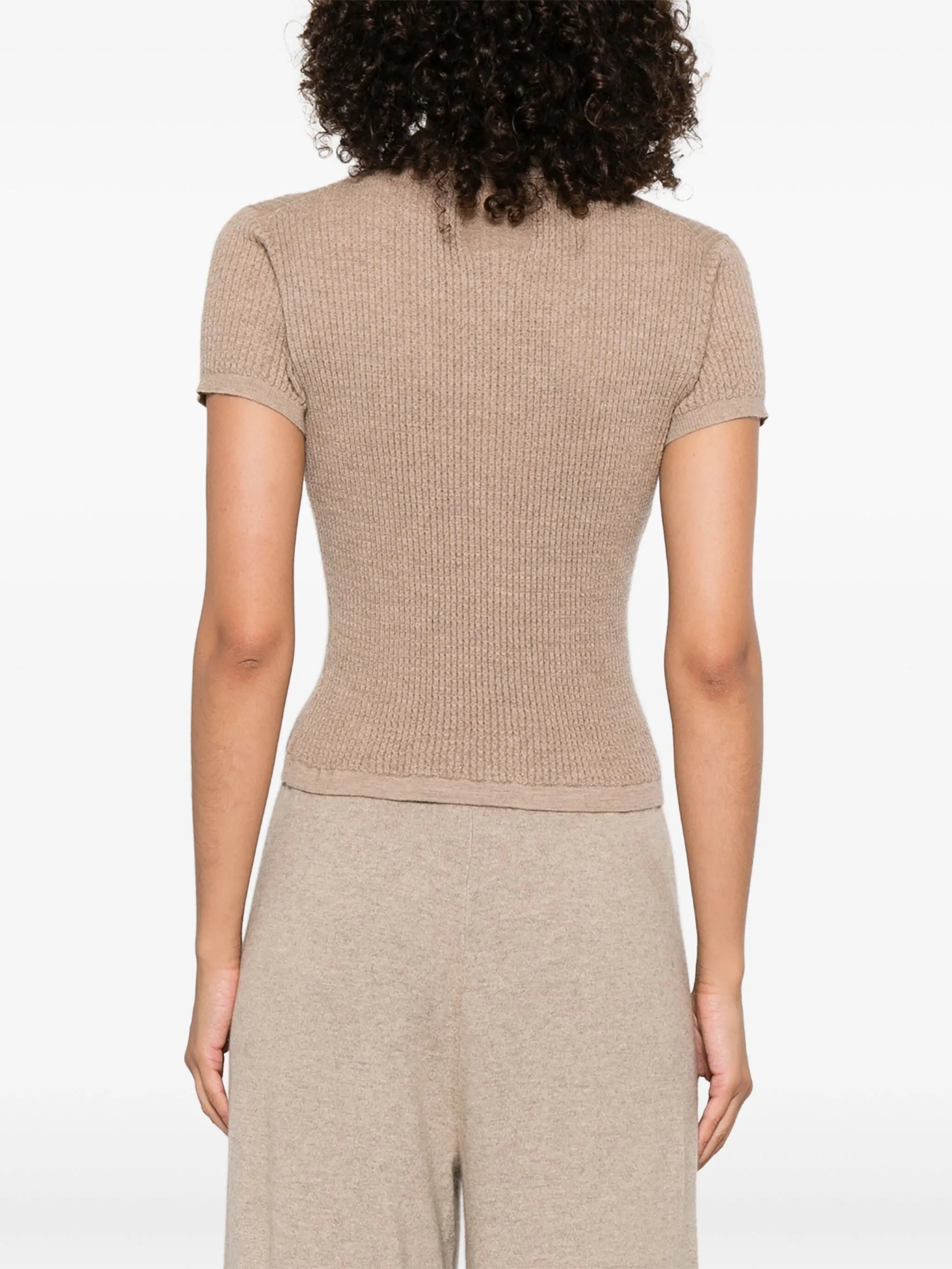 cashmere polo shirt
