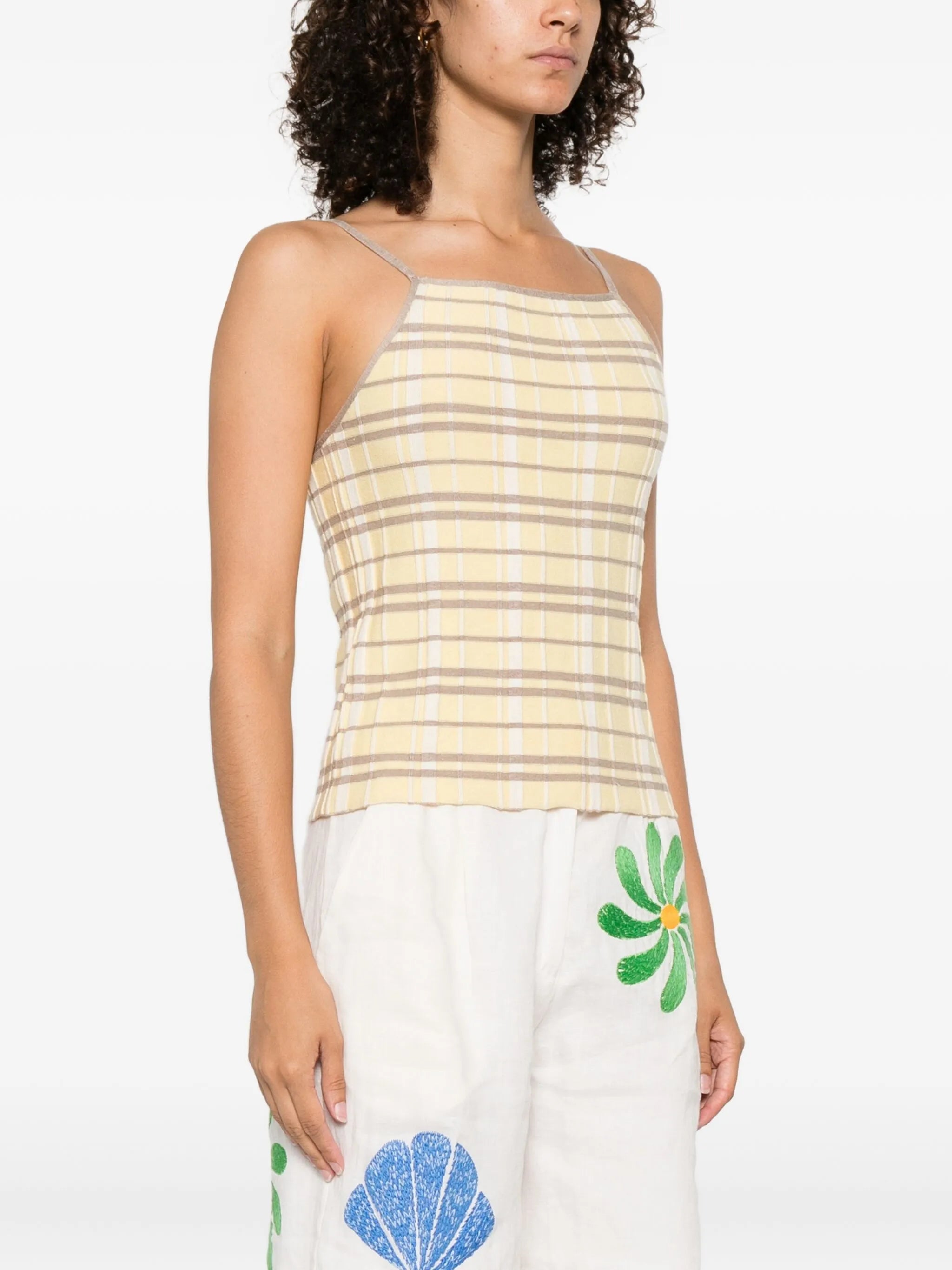striped top