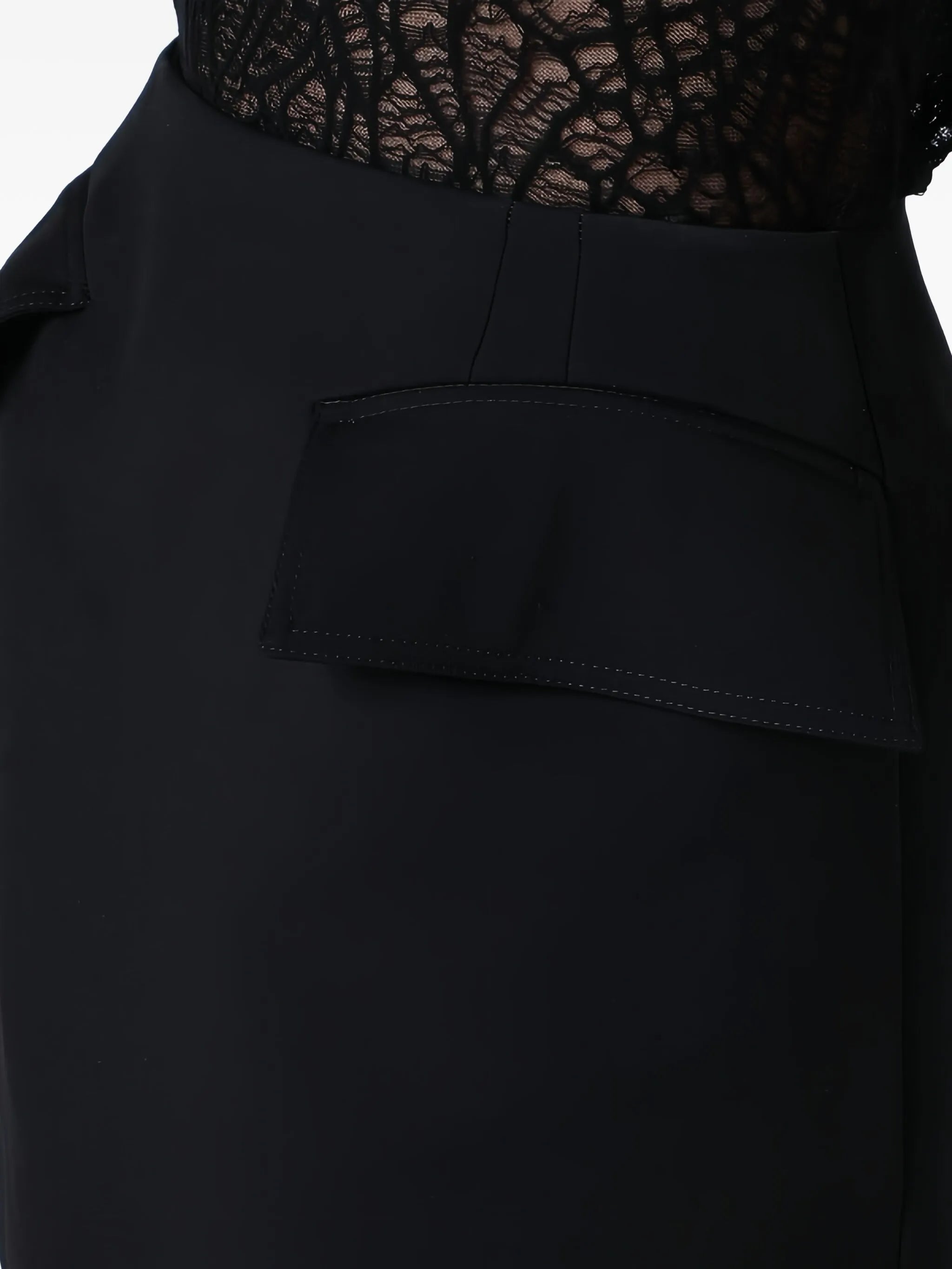 pocket-detail mini skirt
