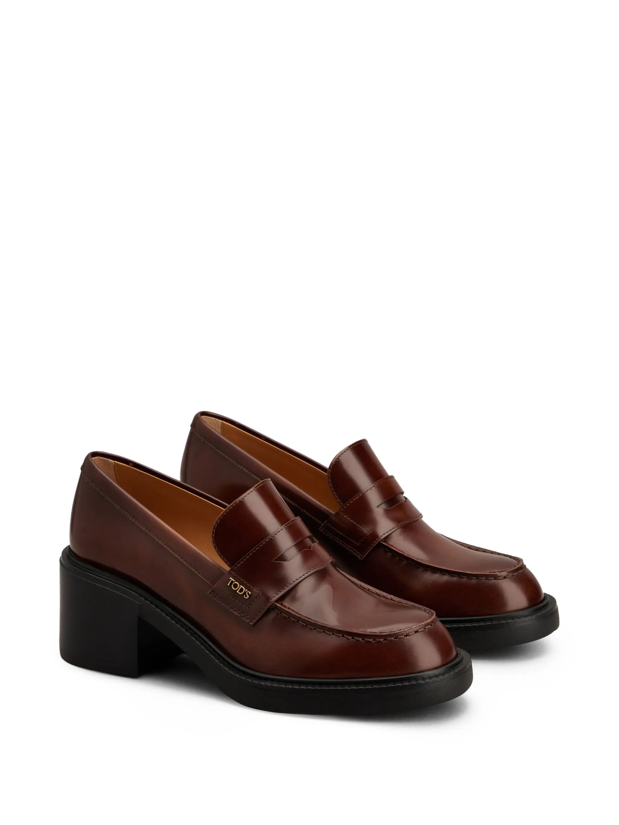 60mm leather loafers