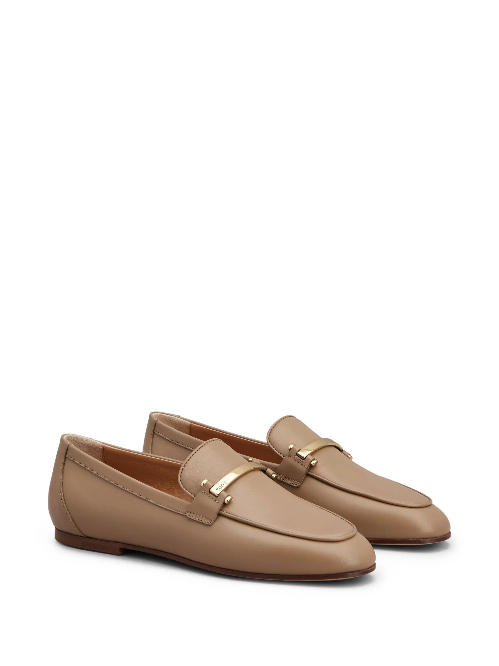 leather loafers