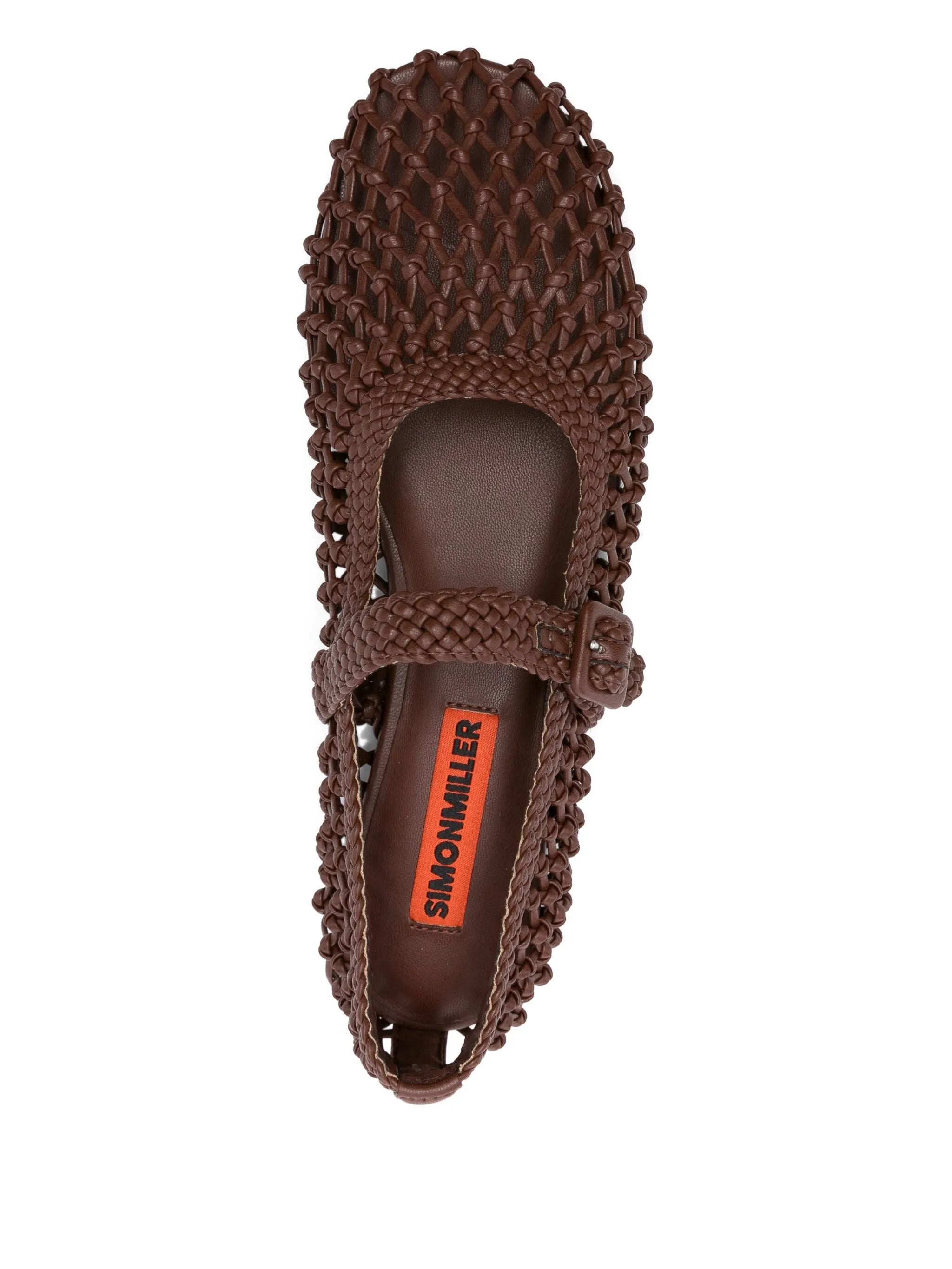 leather ballet flats