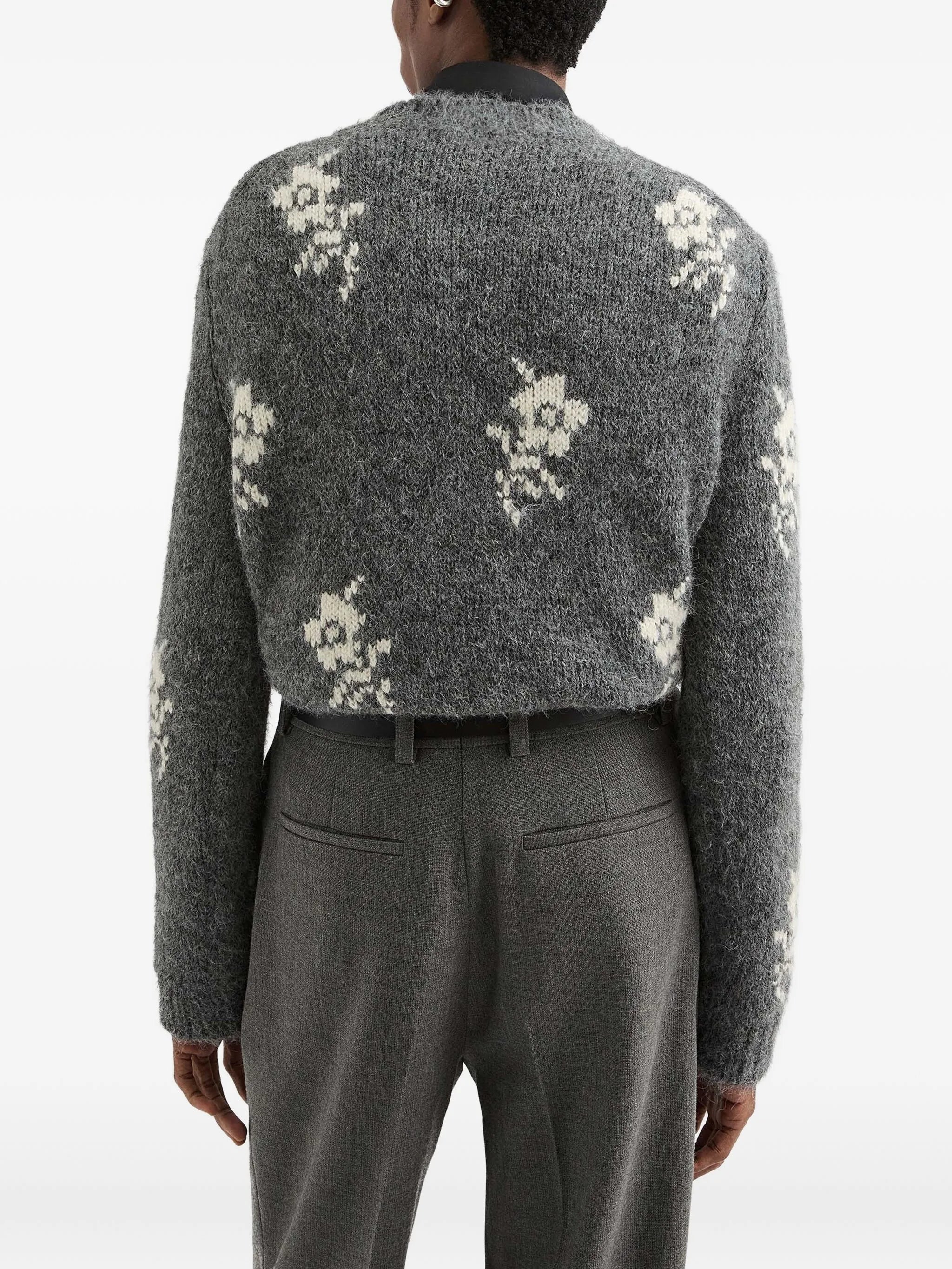 floral sweater
