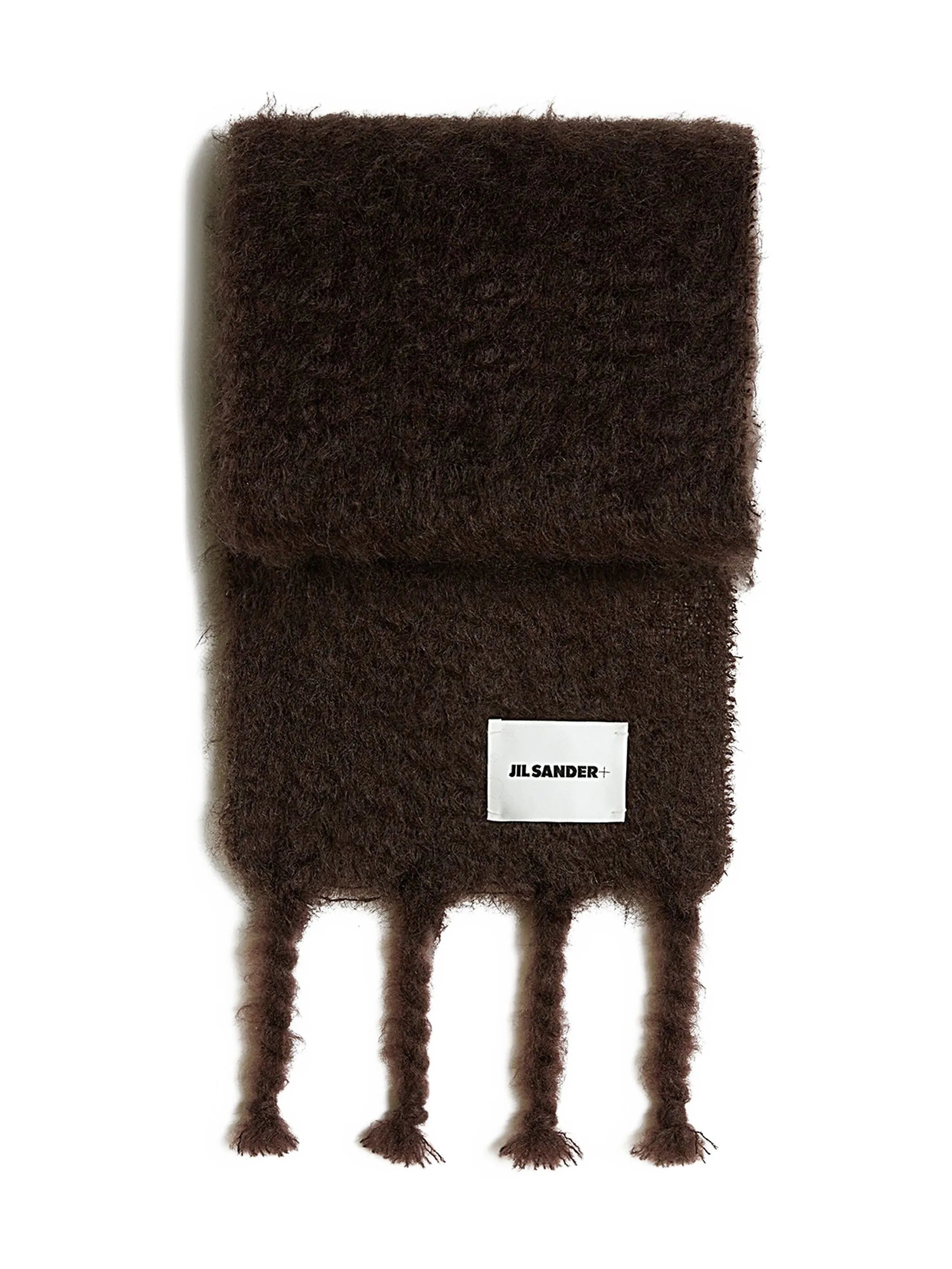 logo-patch scarf