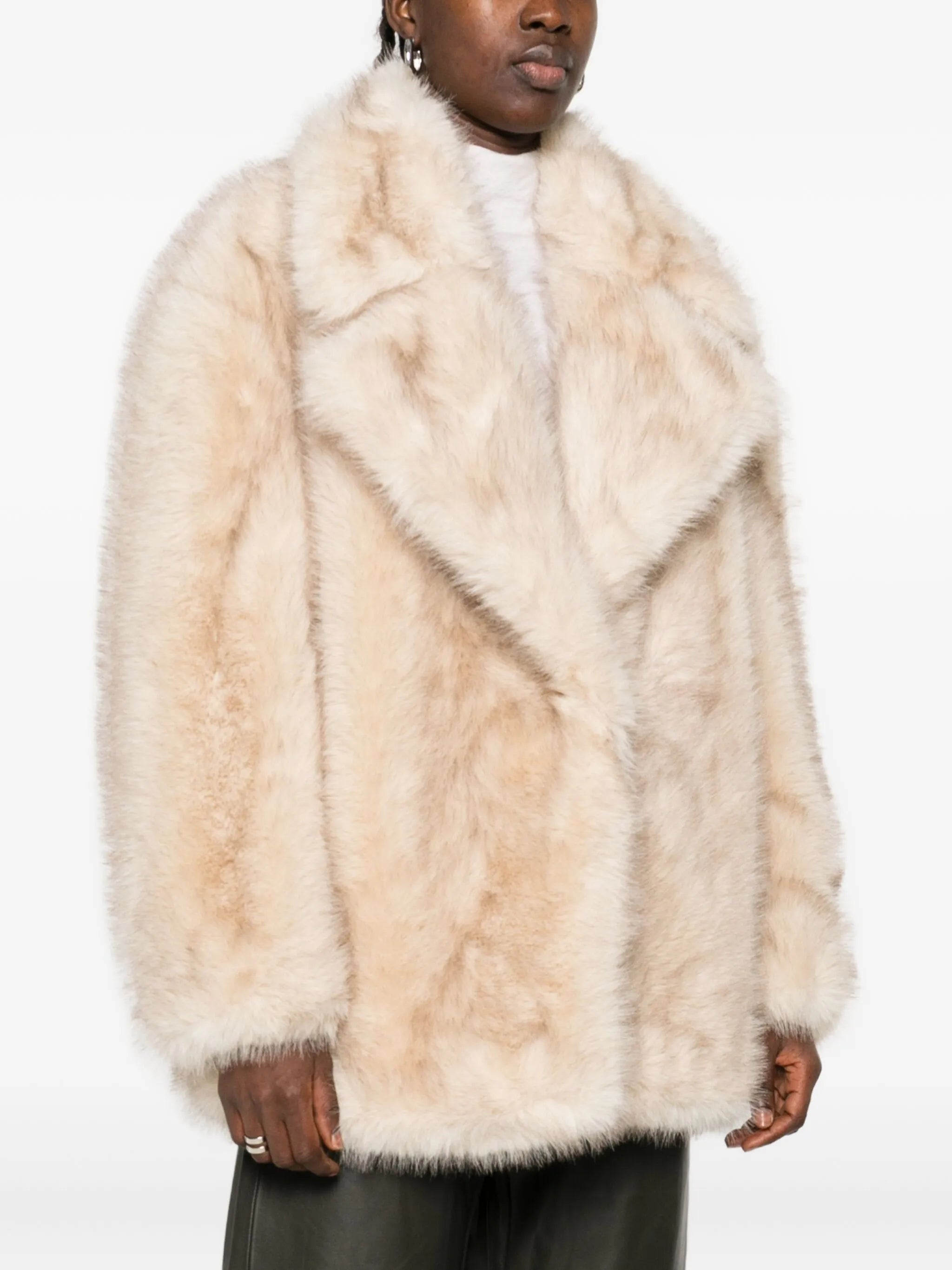Rosaria faux-fur coat