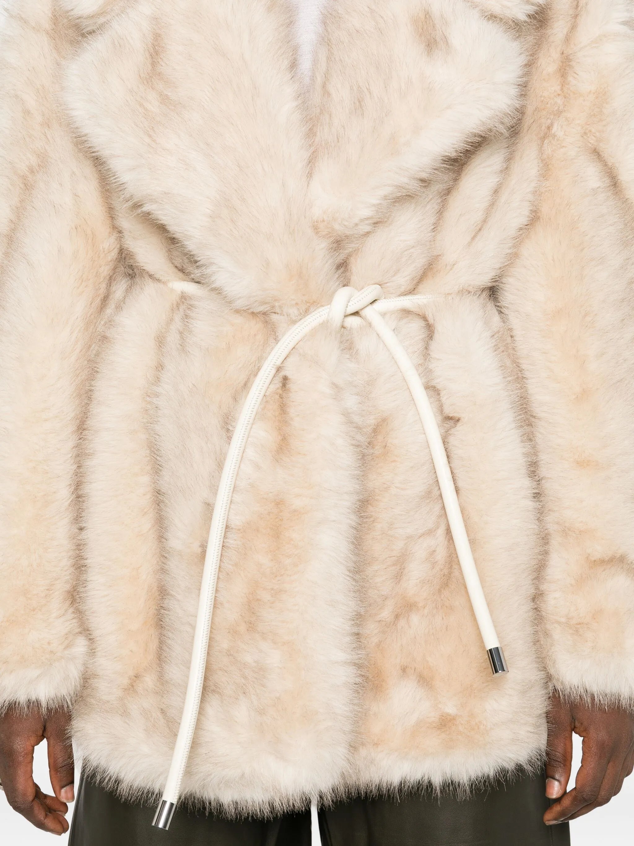 Rosaria faux-fur coat