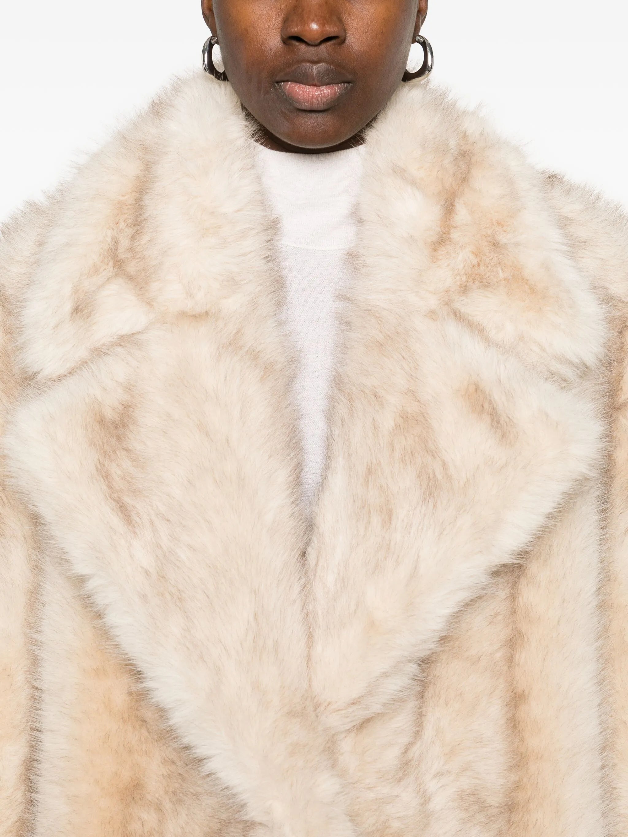 Rosaria faux-fur coat