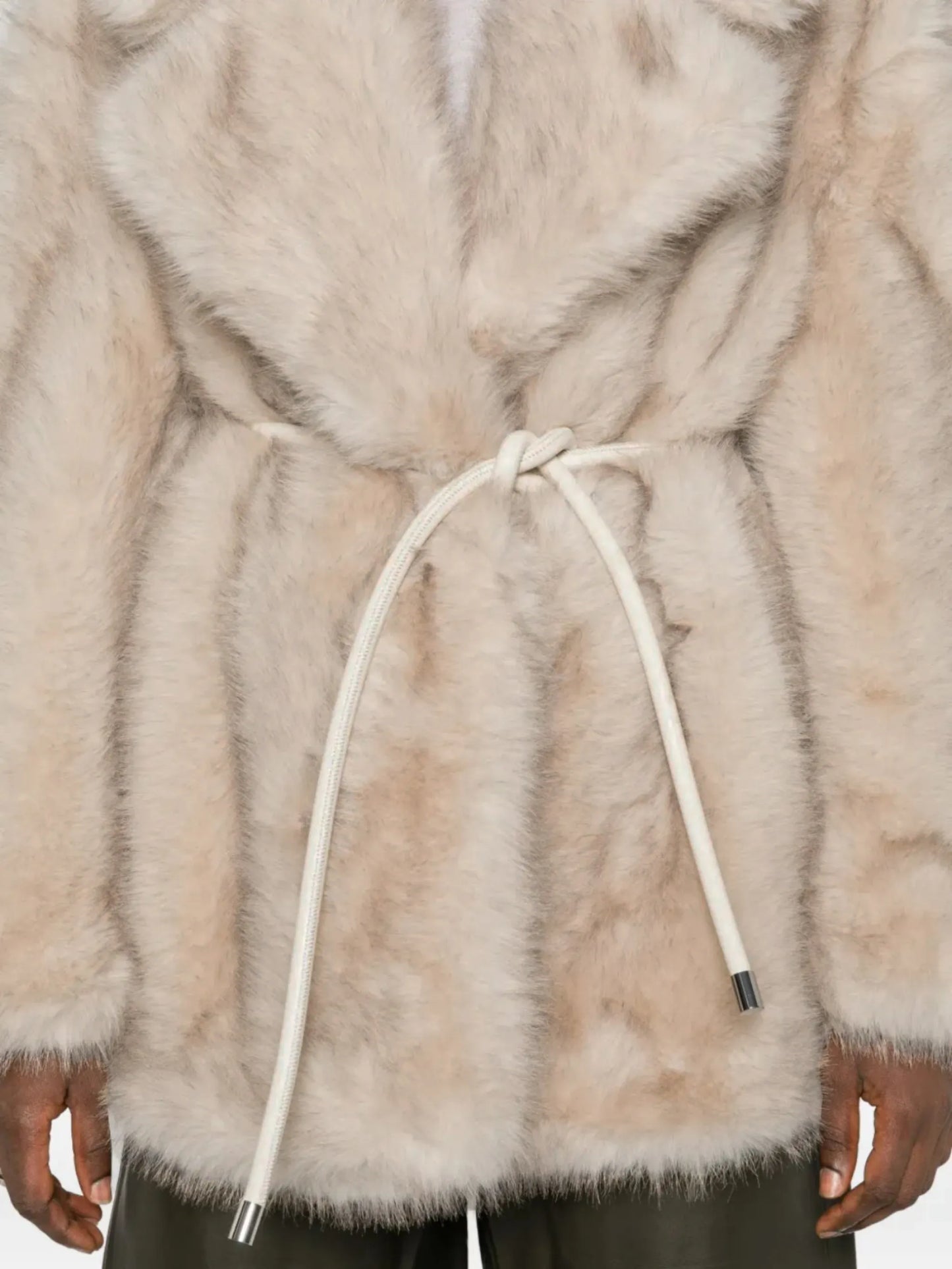 Rosaria faux-fur coat