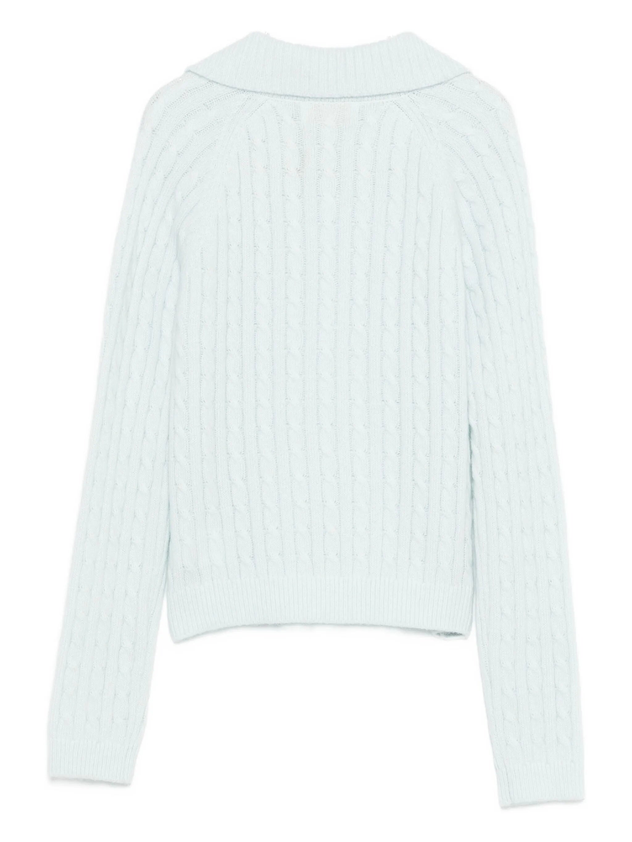 cable-knit top