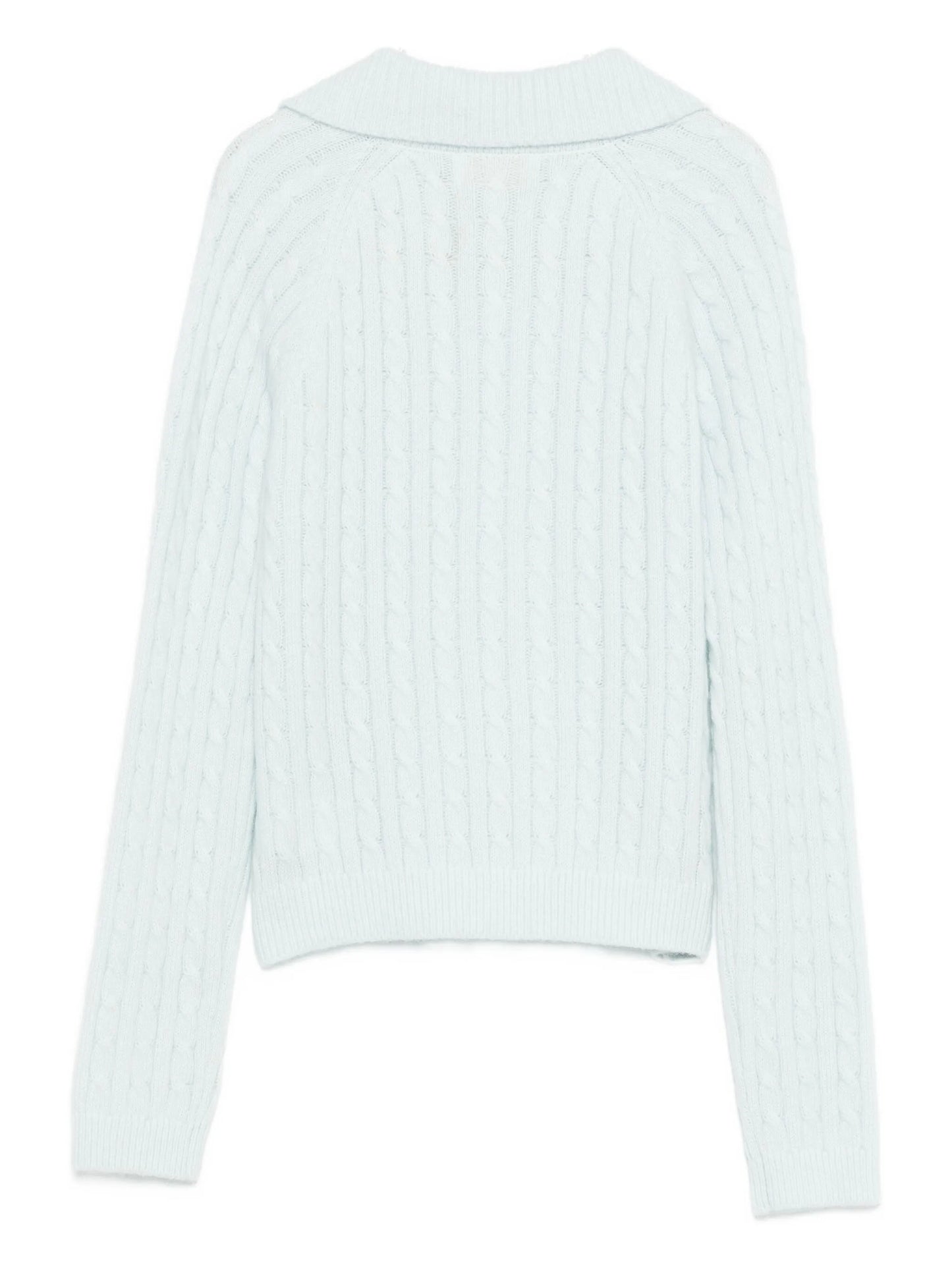 cable-knit top