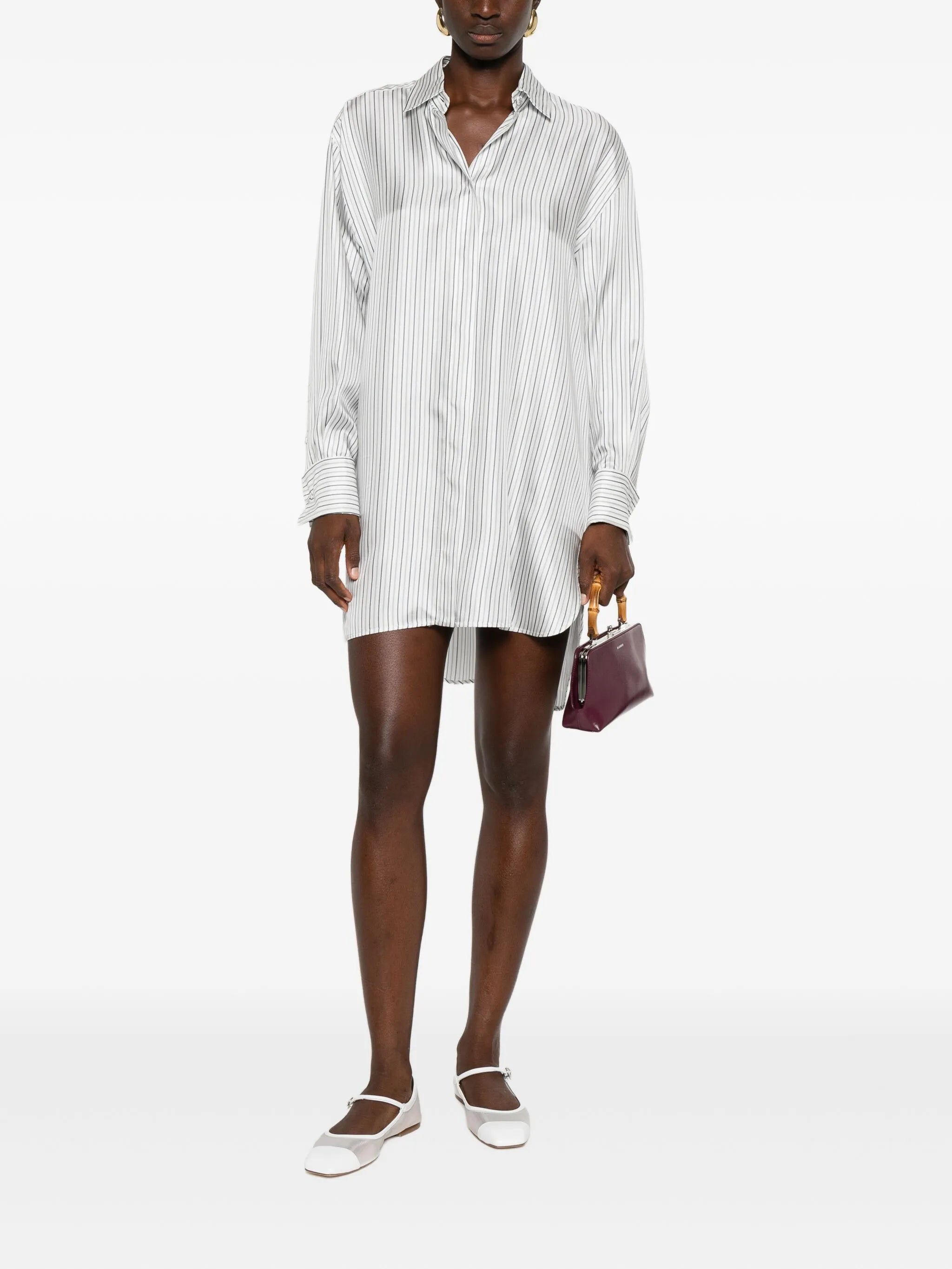 Monviso silk mini dress