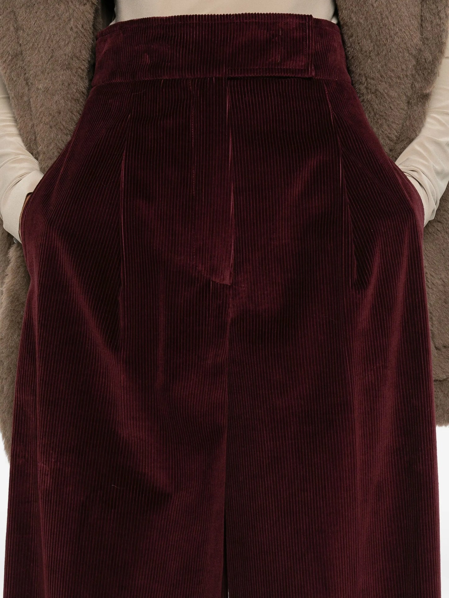 Bosso pleated trousers