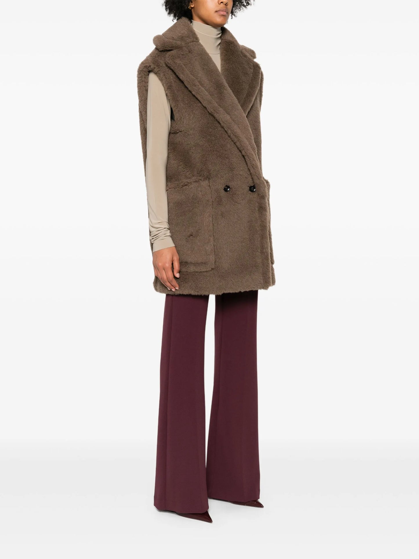 Bormida double-breasted gilet