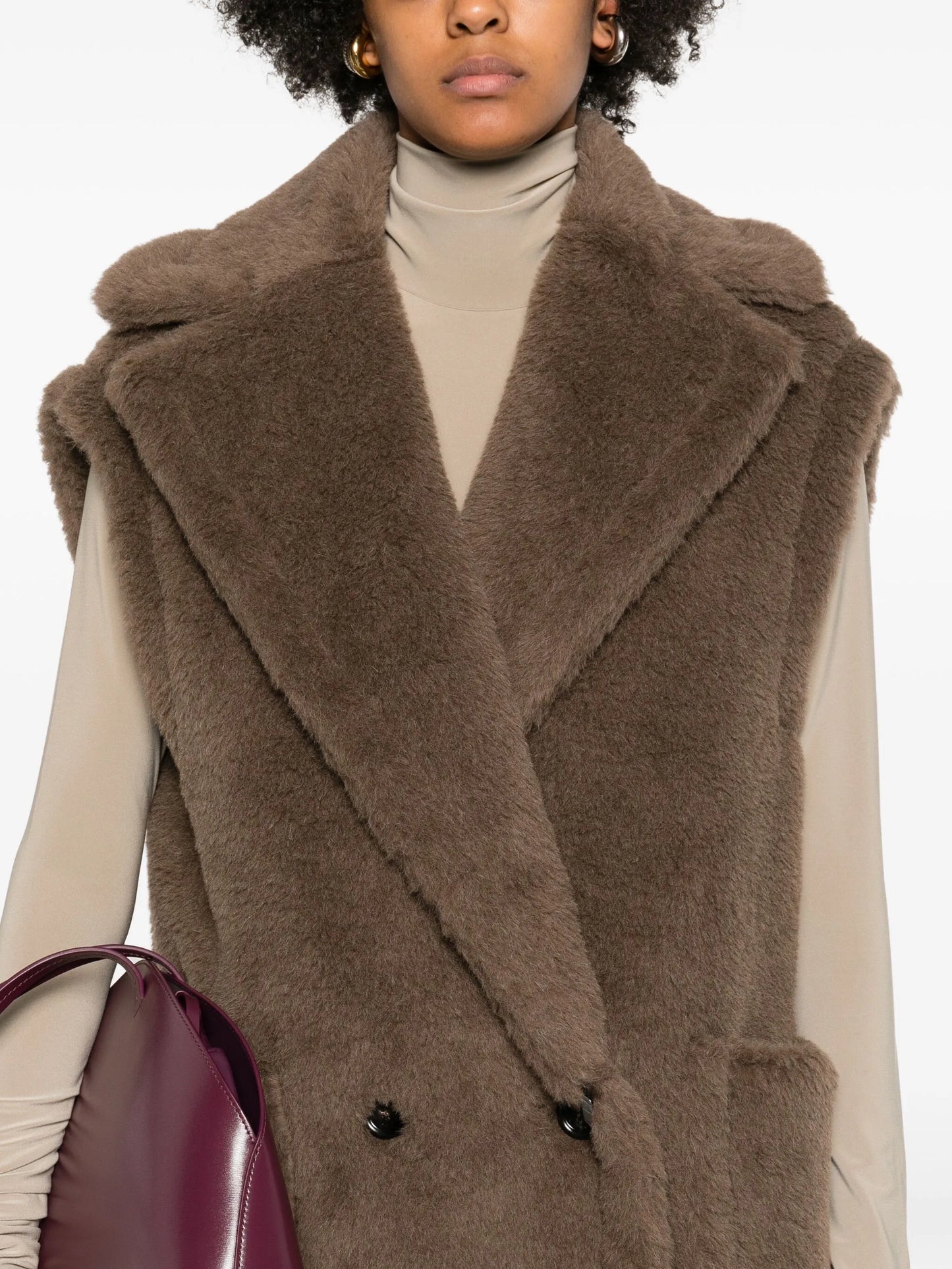 Bormida double-breasted gilet