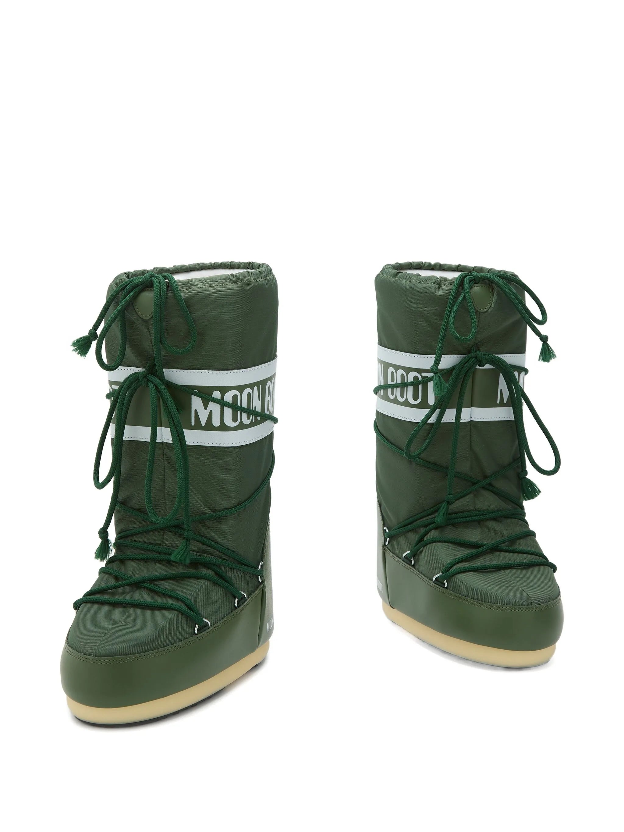 Icon lace-up padded boots