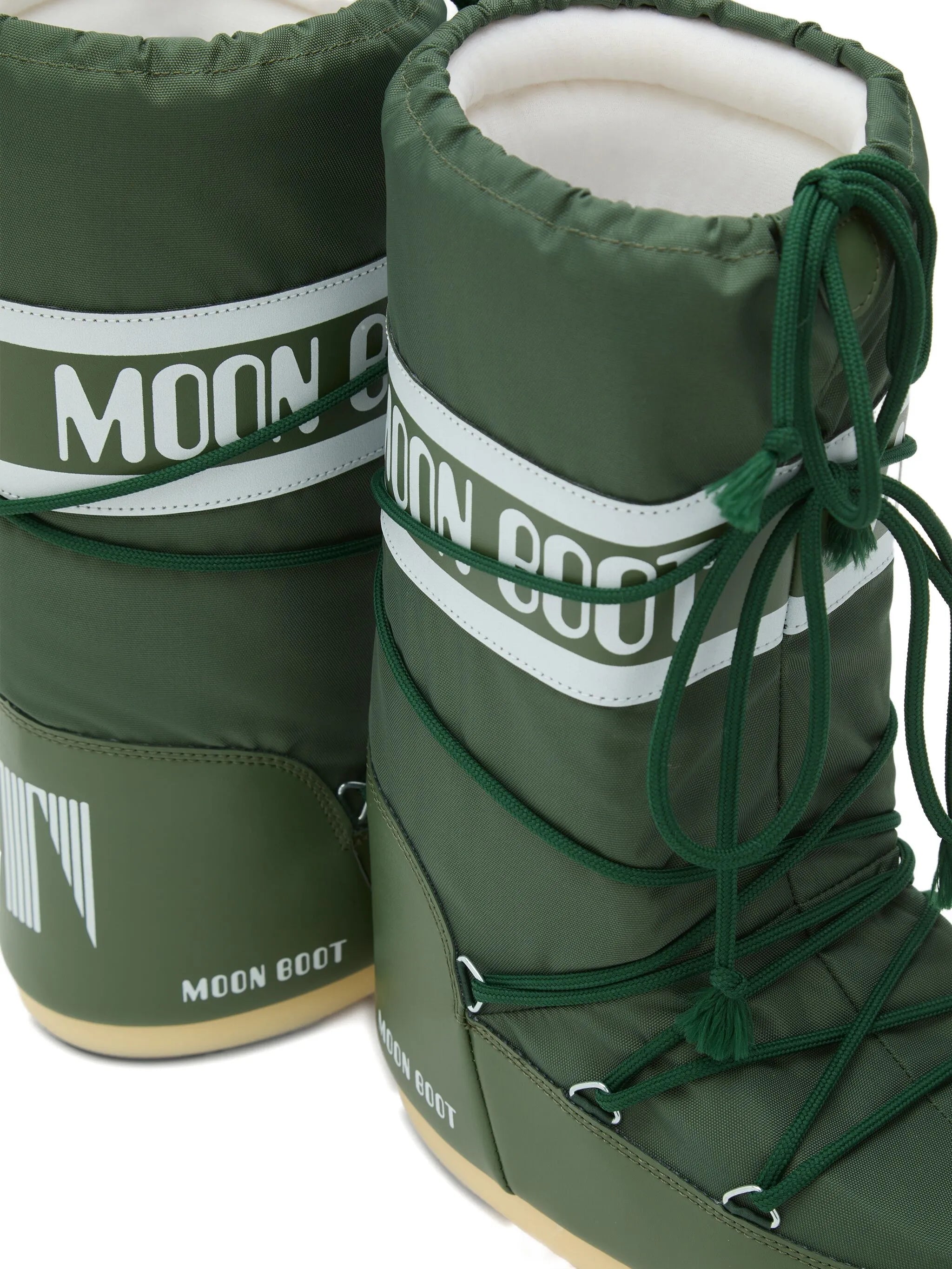 Icon lace-up padded boots