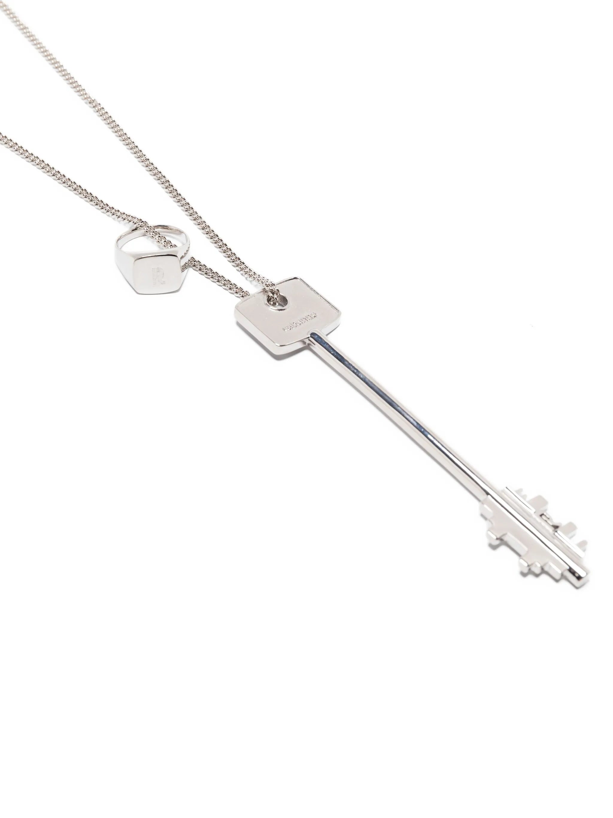 key-ring pendant necklace