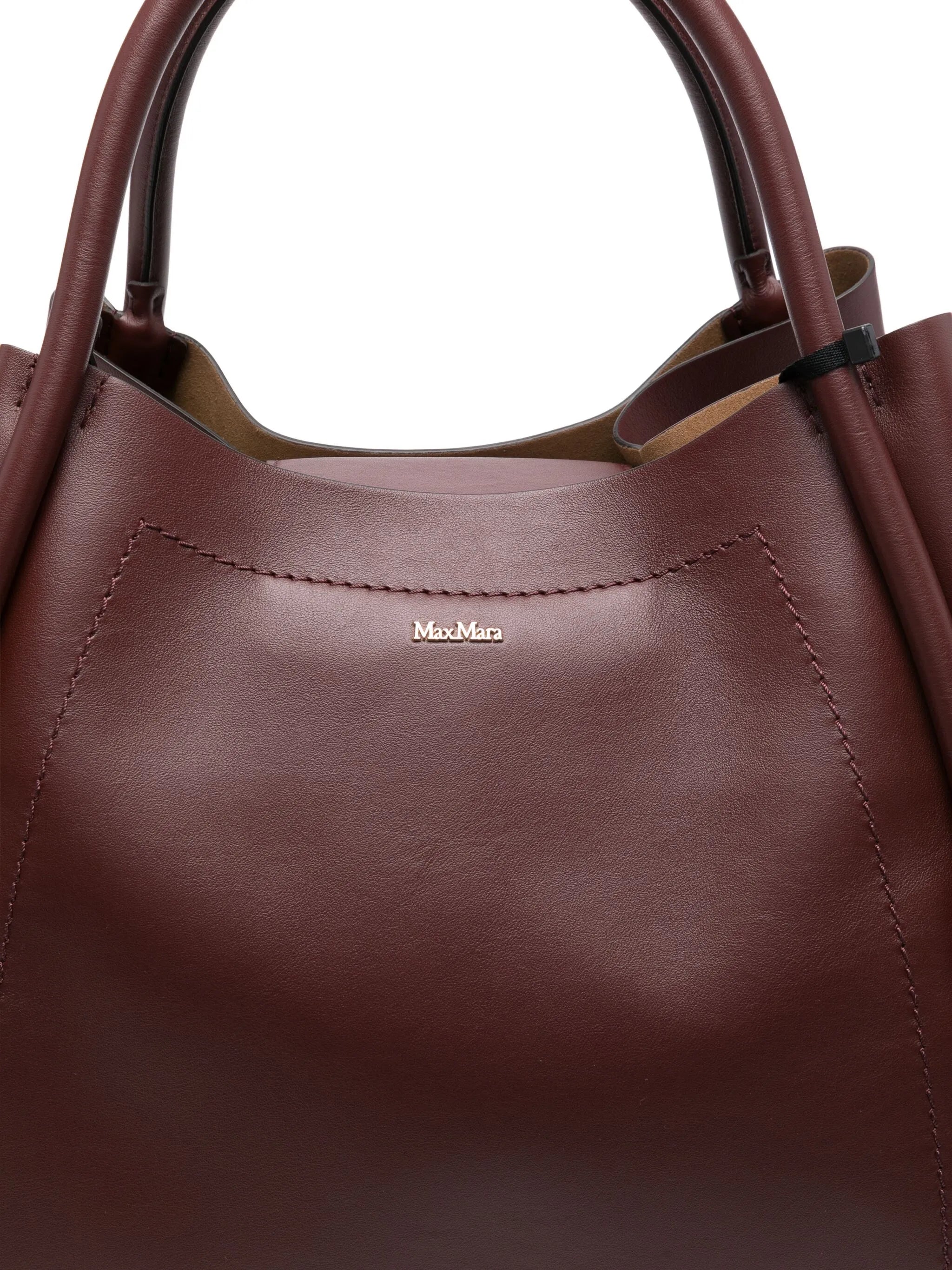 medium Marine leather tote bag