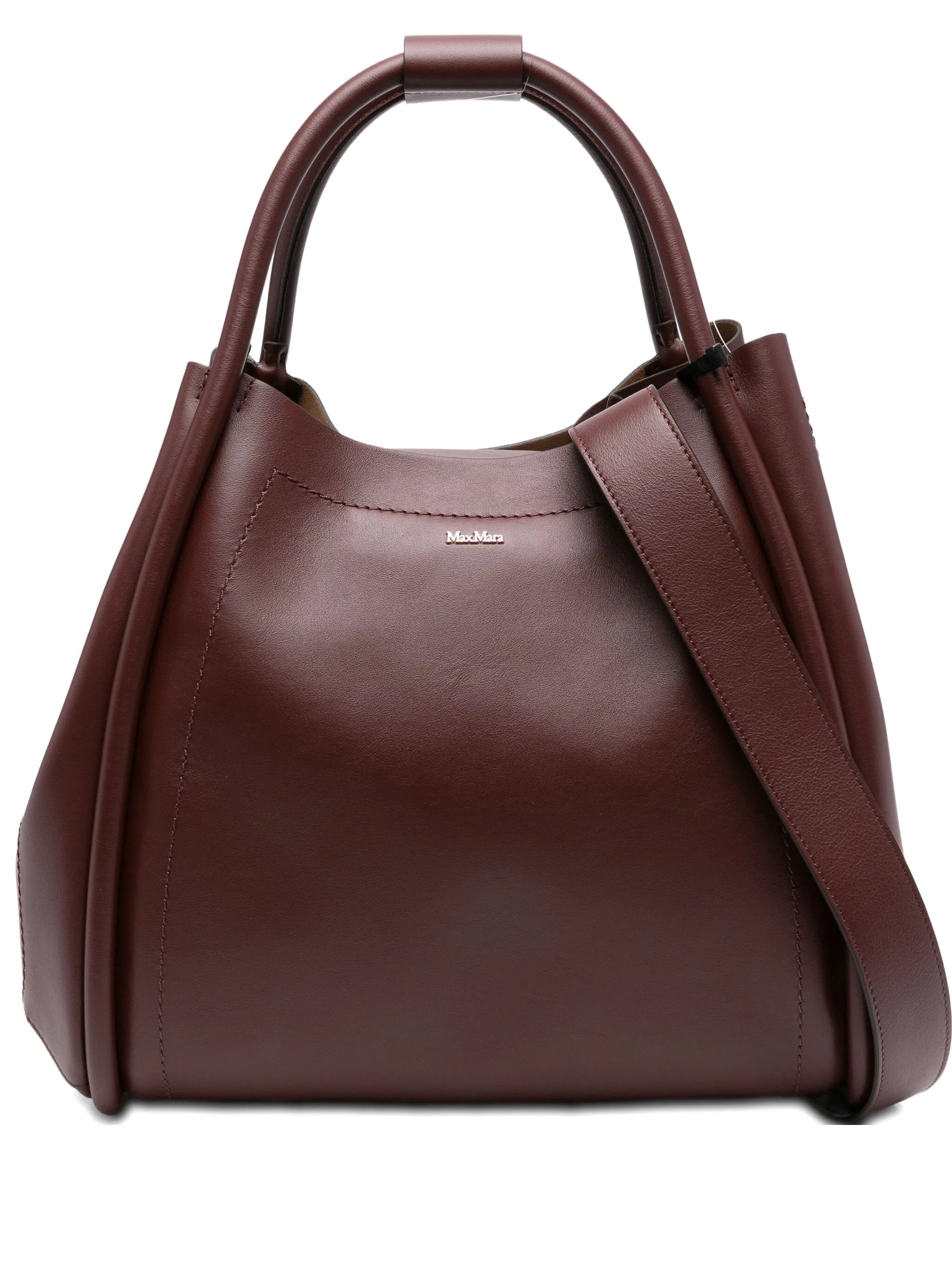 medium Marine leather tote bag
