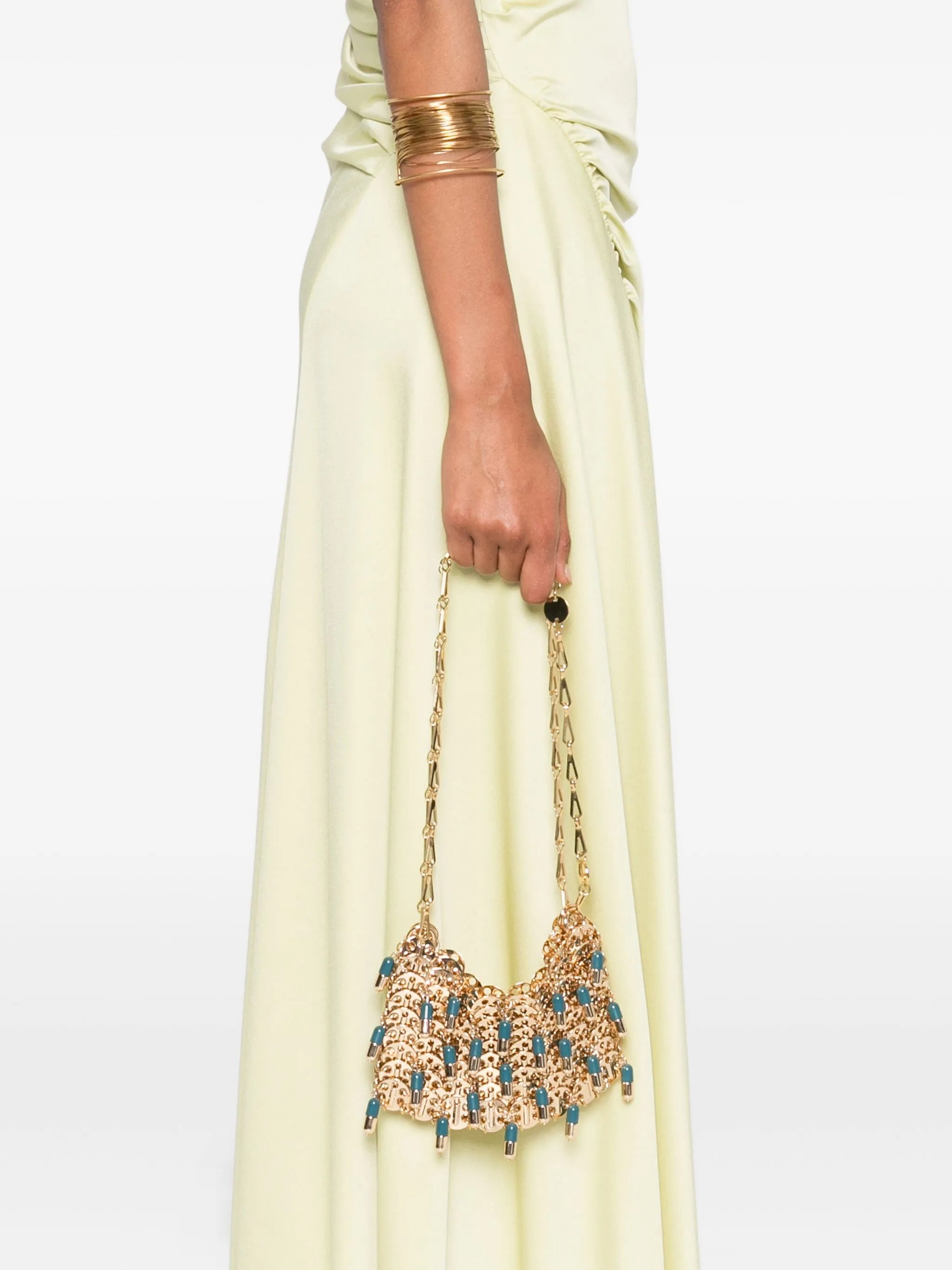 pill-charm chain shoulder bag