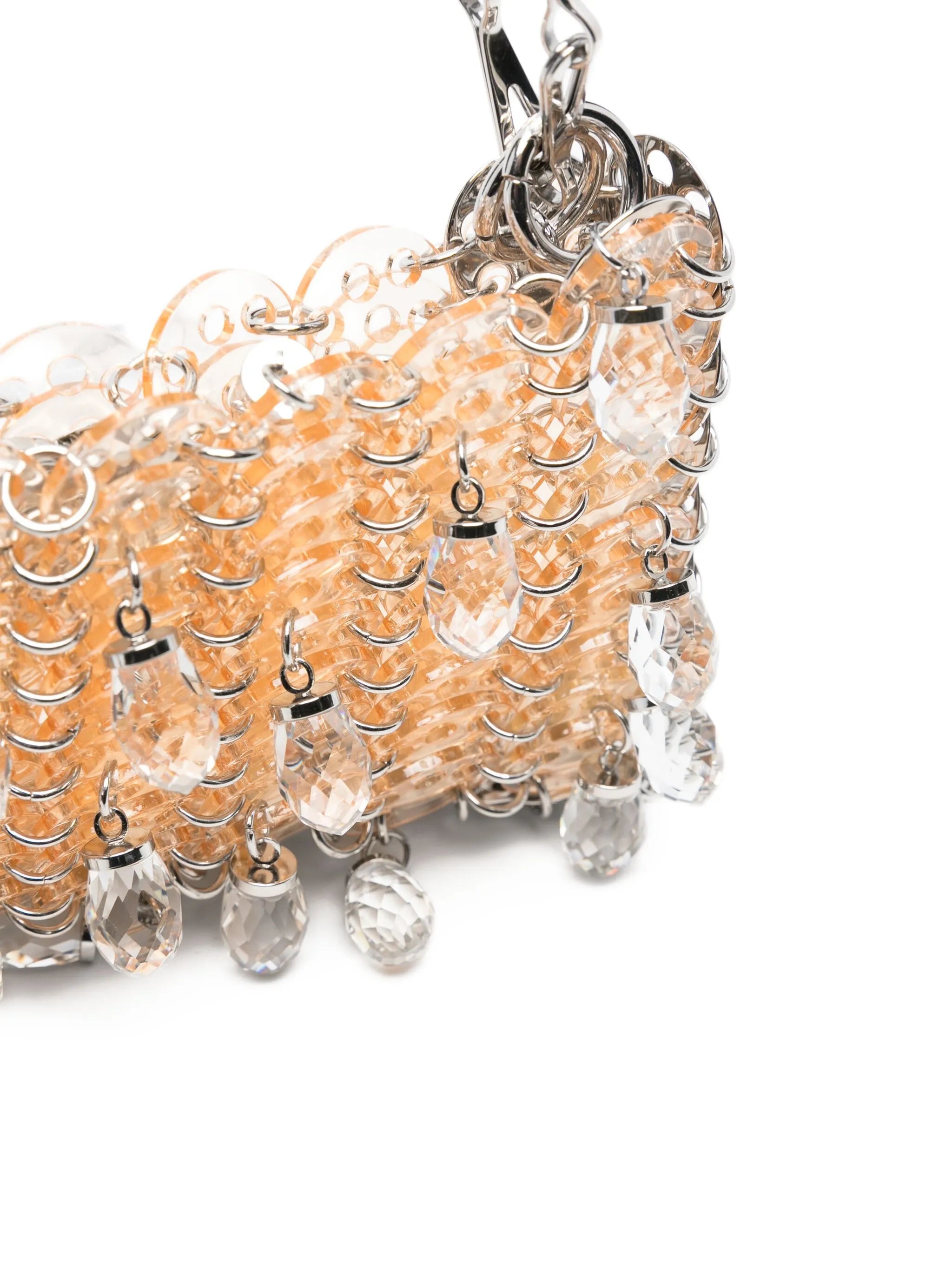 Paco 1969 disc-charm chain shoulder bag