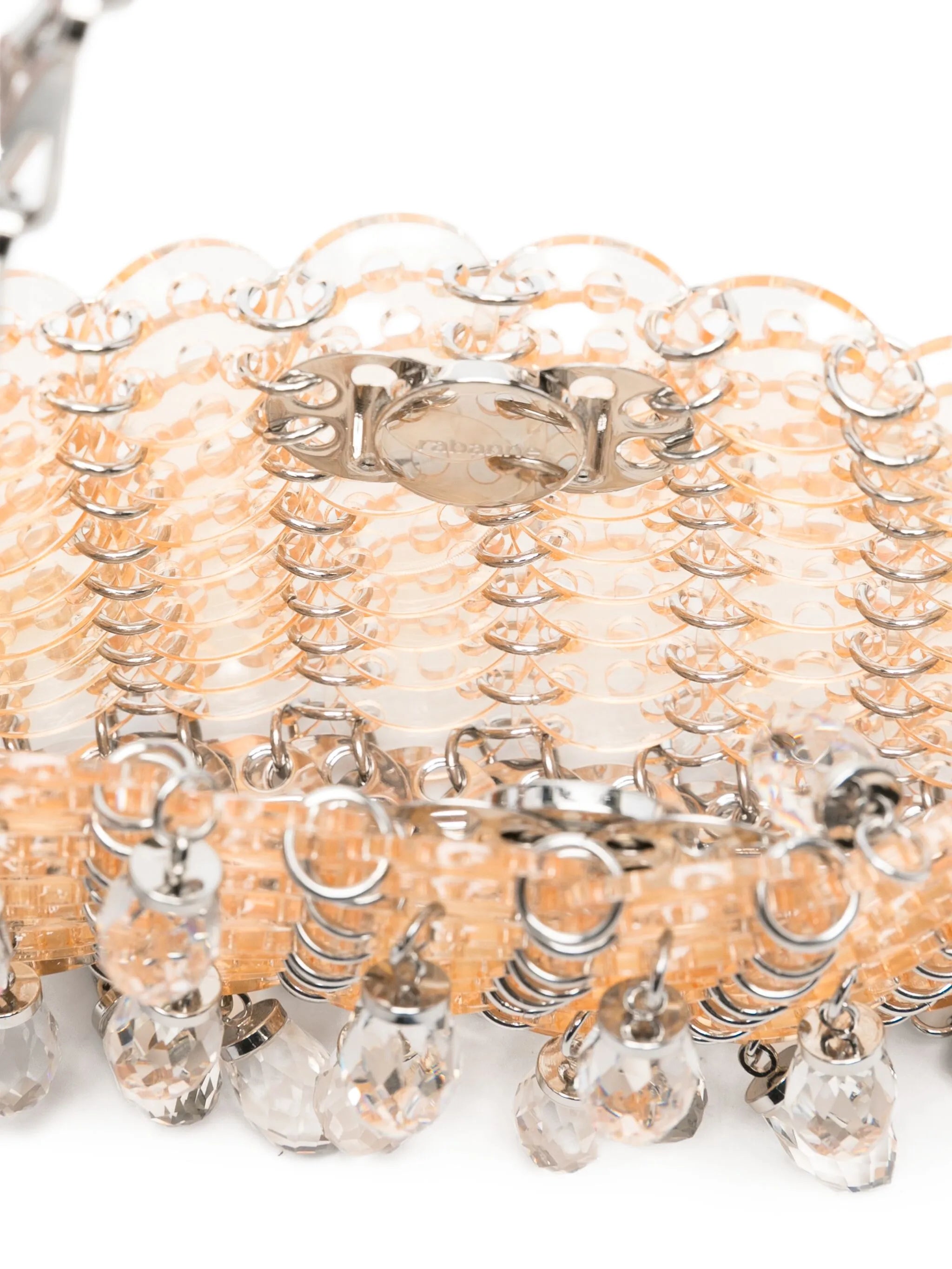 Paco 1969 disc-charm chain shoulder bag