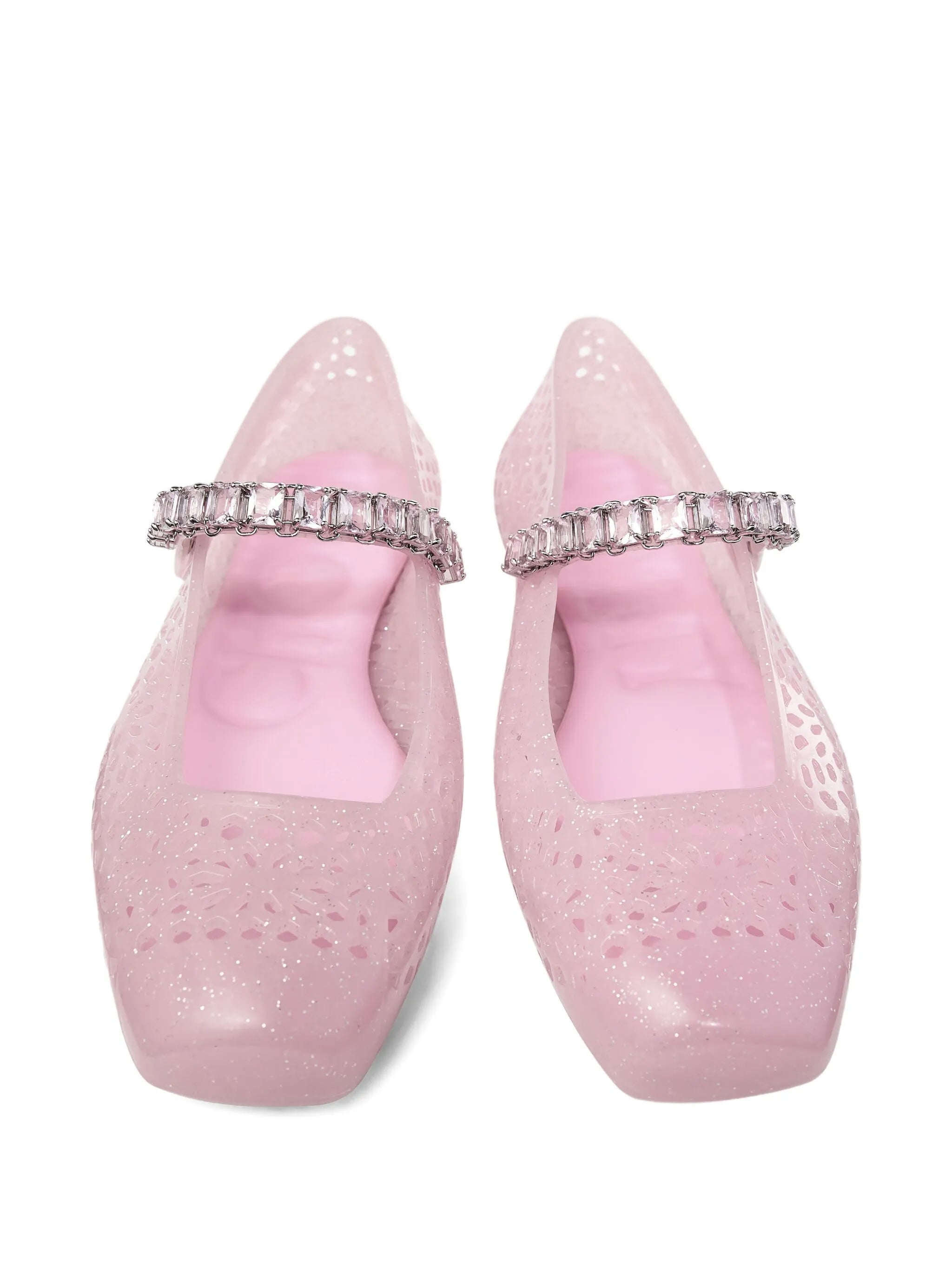 Jelly ballet flats