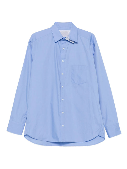 button-down poplin shirt