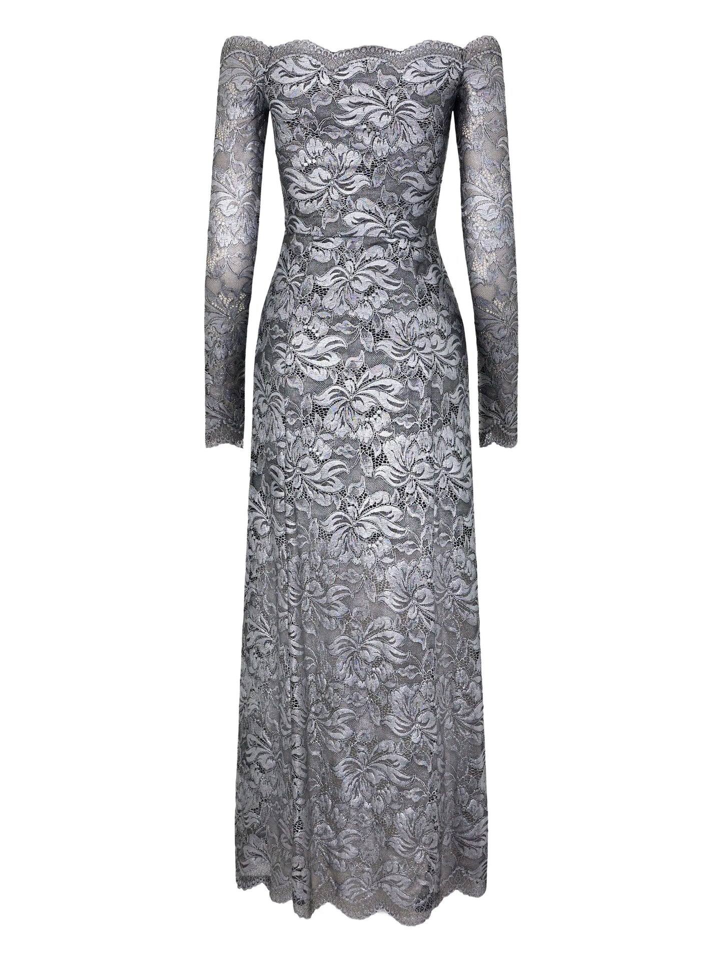 laced maxi dress