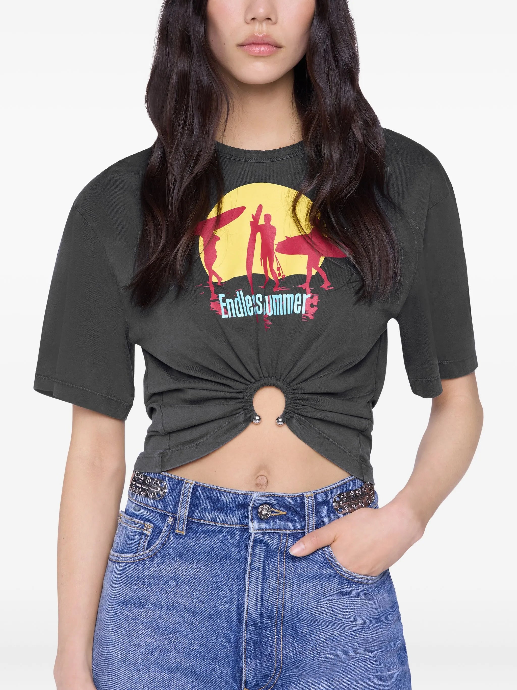 graphic-print T-shirt