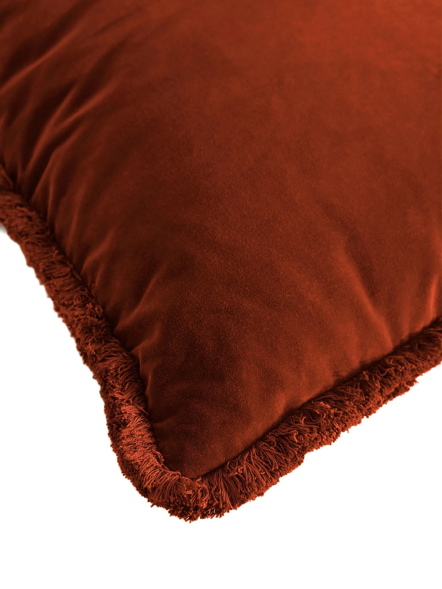 Margeaux fringed square cushion (50cm x 50cm)