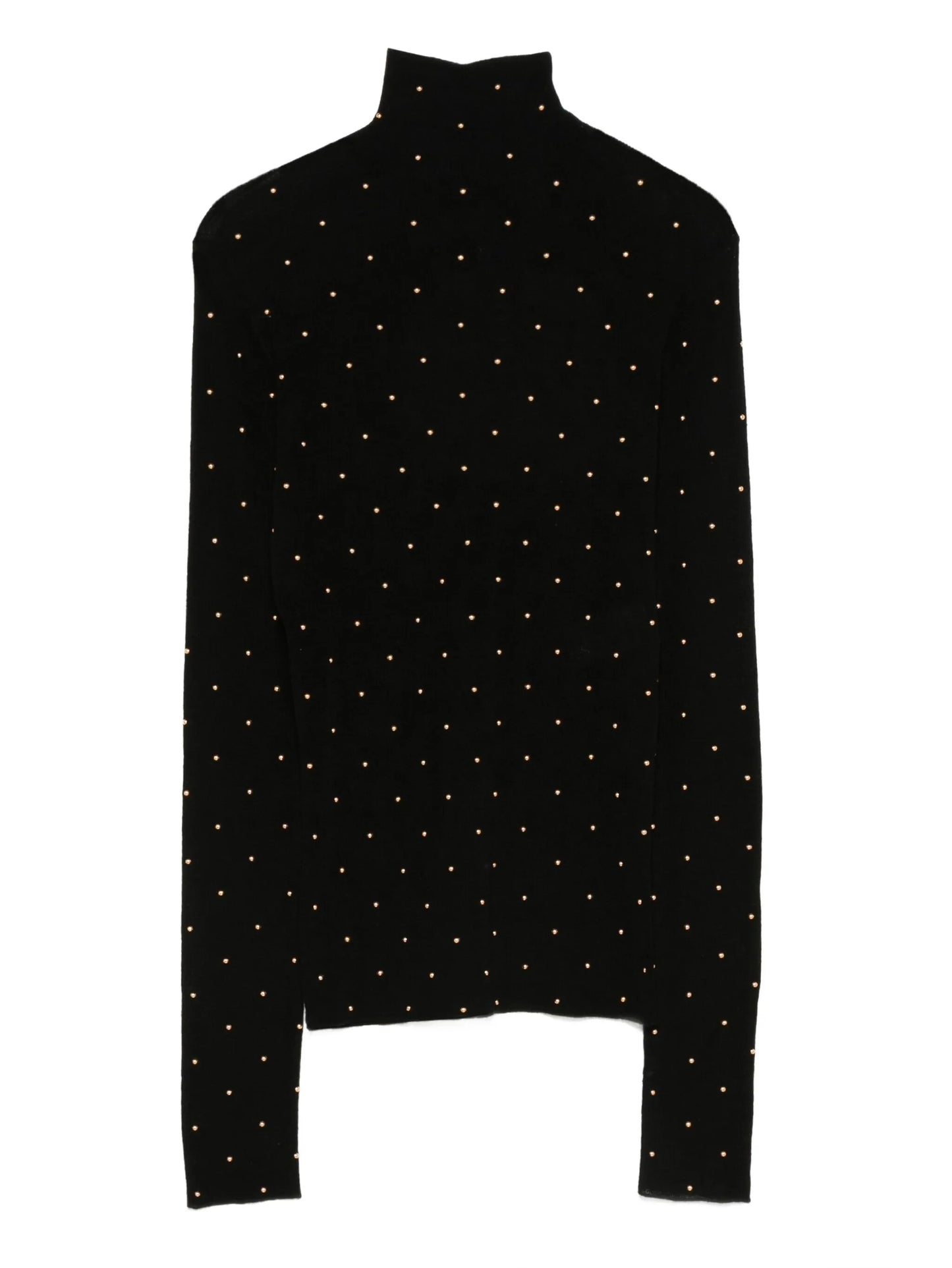 stud-embellished jumper