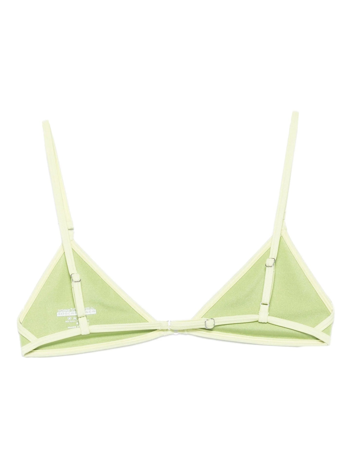 triangle-cup bikini top
