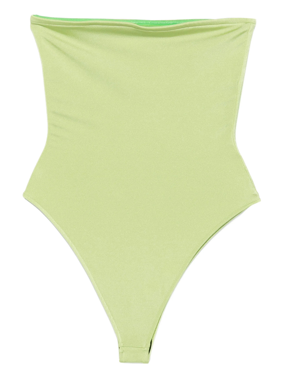 x Kiss ‘n Thrill Matilda strapless swimsuit - lime