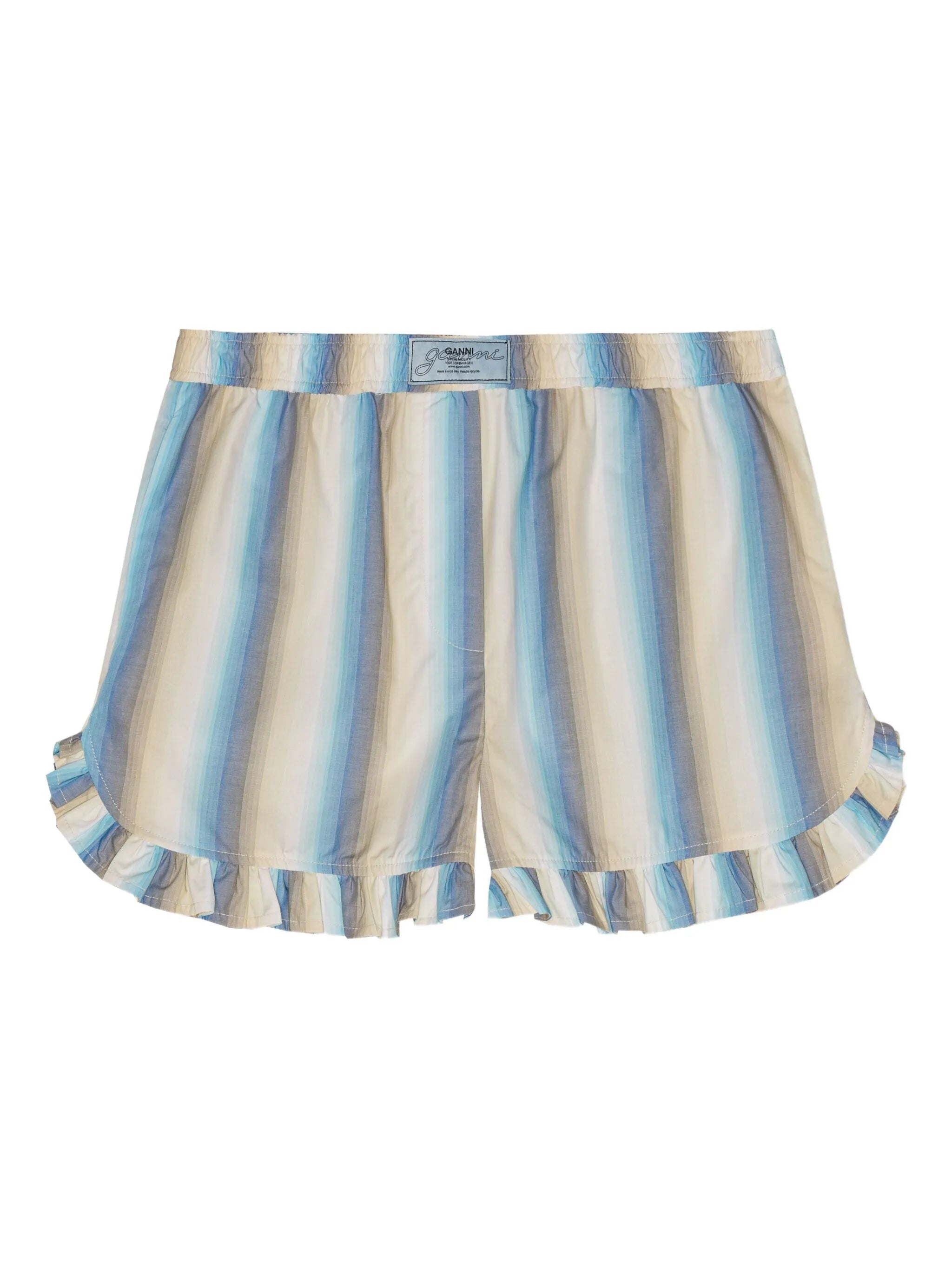 striped shorts